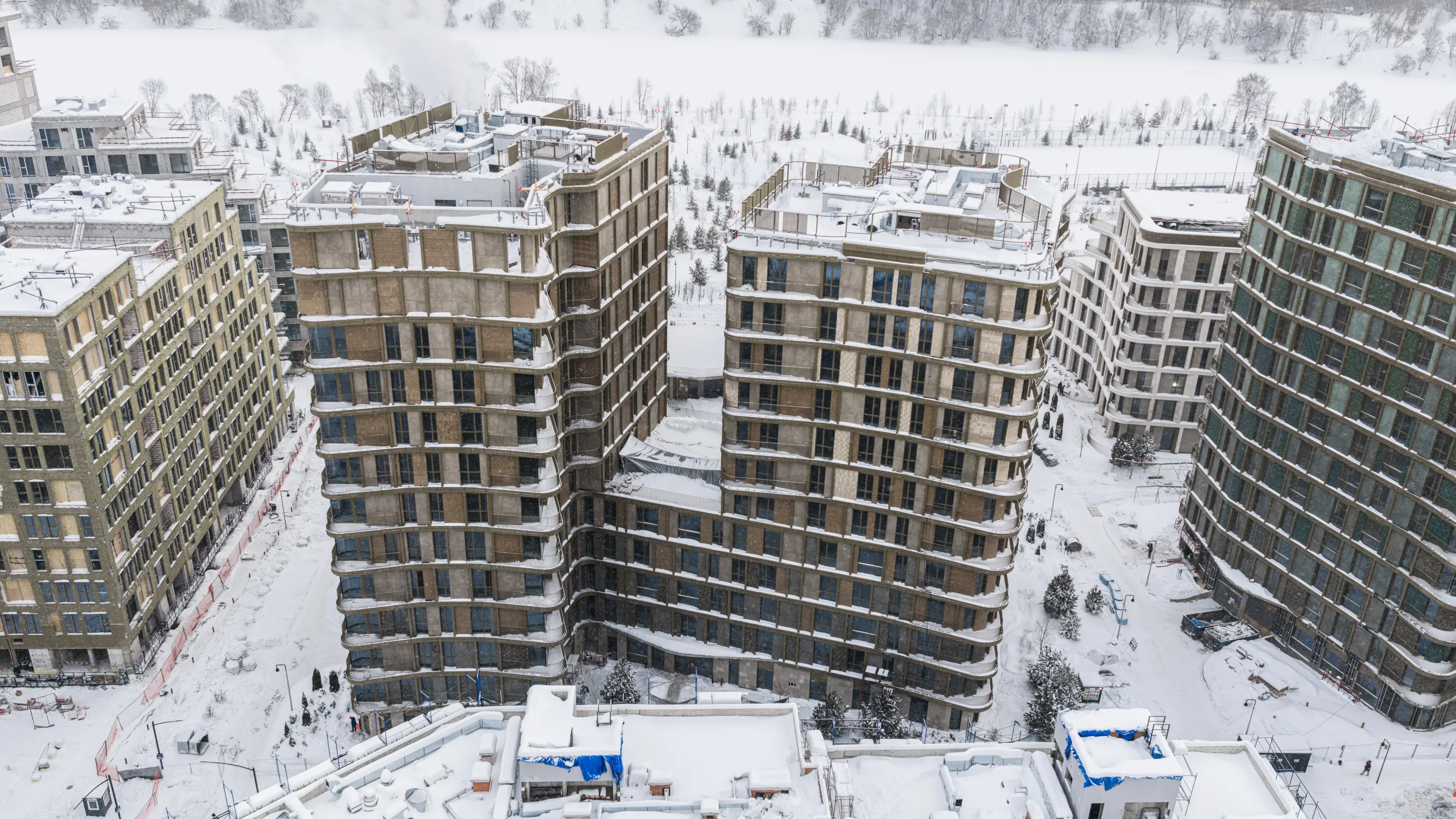 СберСити - квартал В19 ход строительства