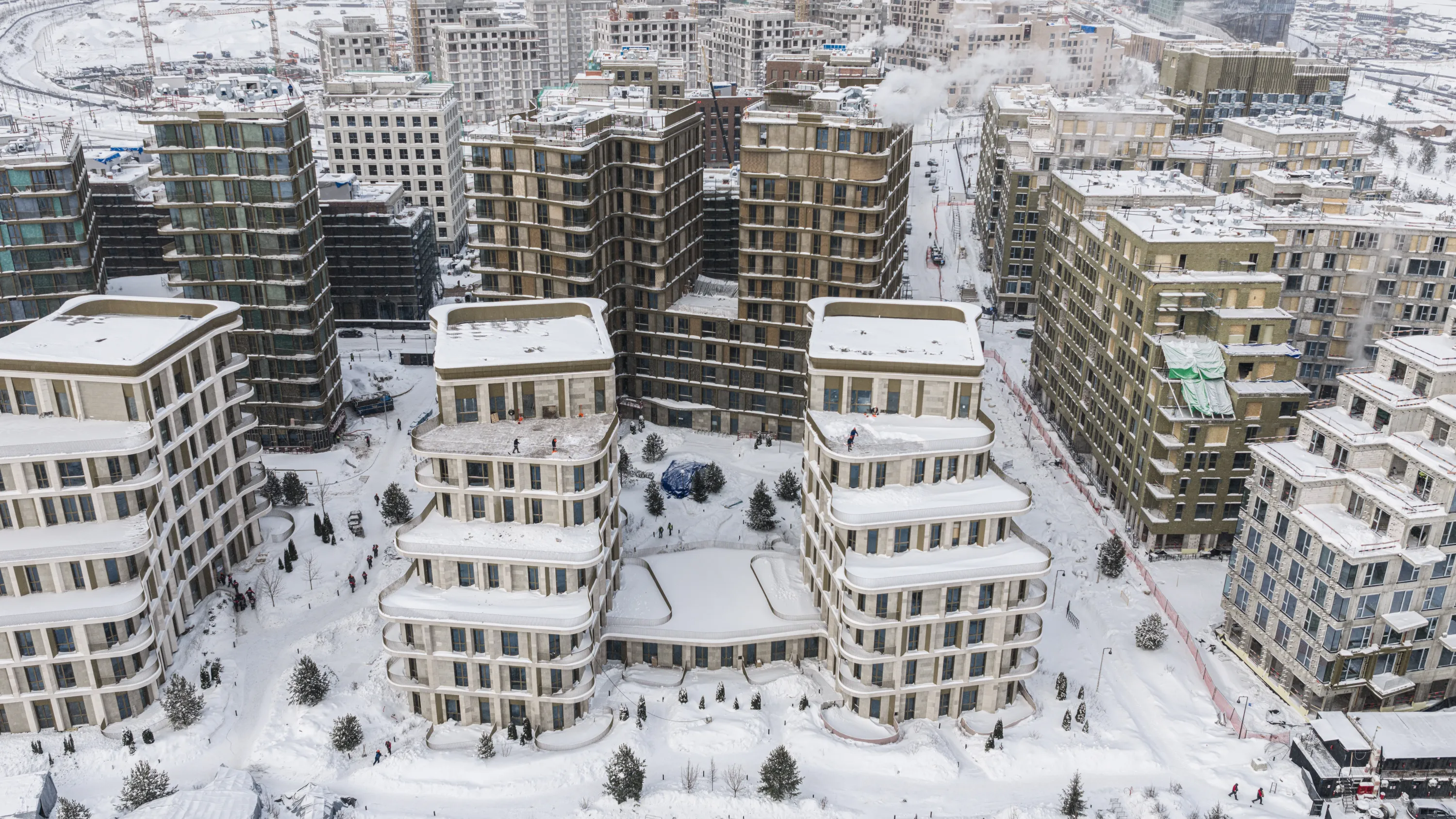 СберСити - квартал В19 ход строительства