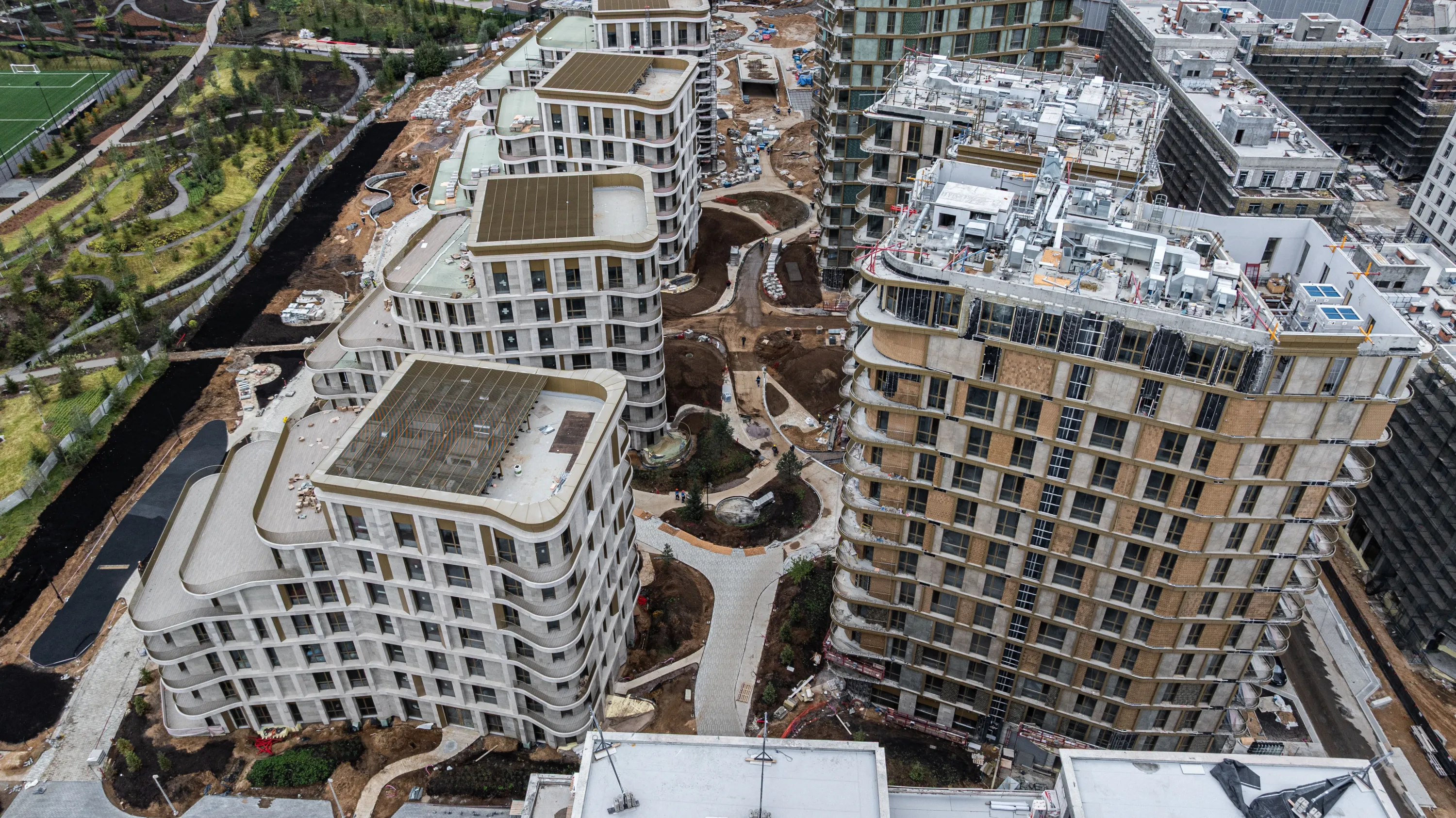 СберСити - квартал В19 ход строительства