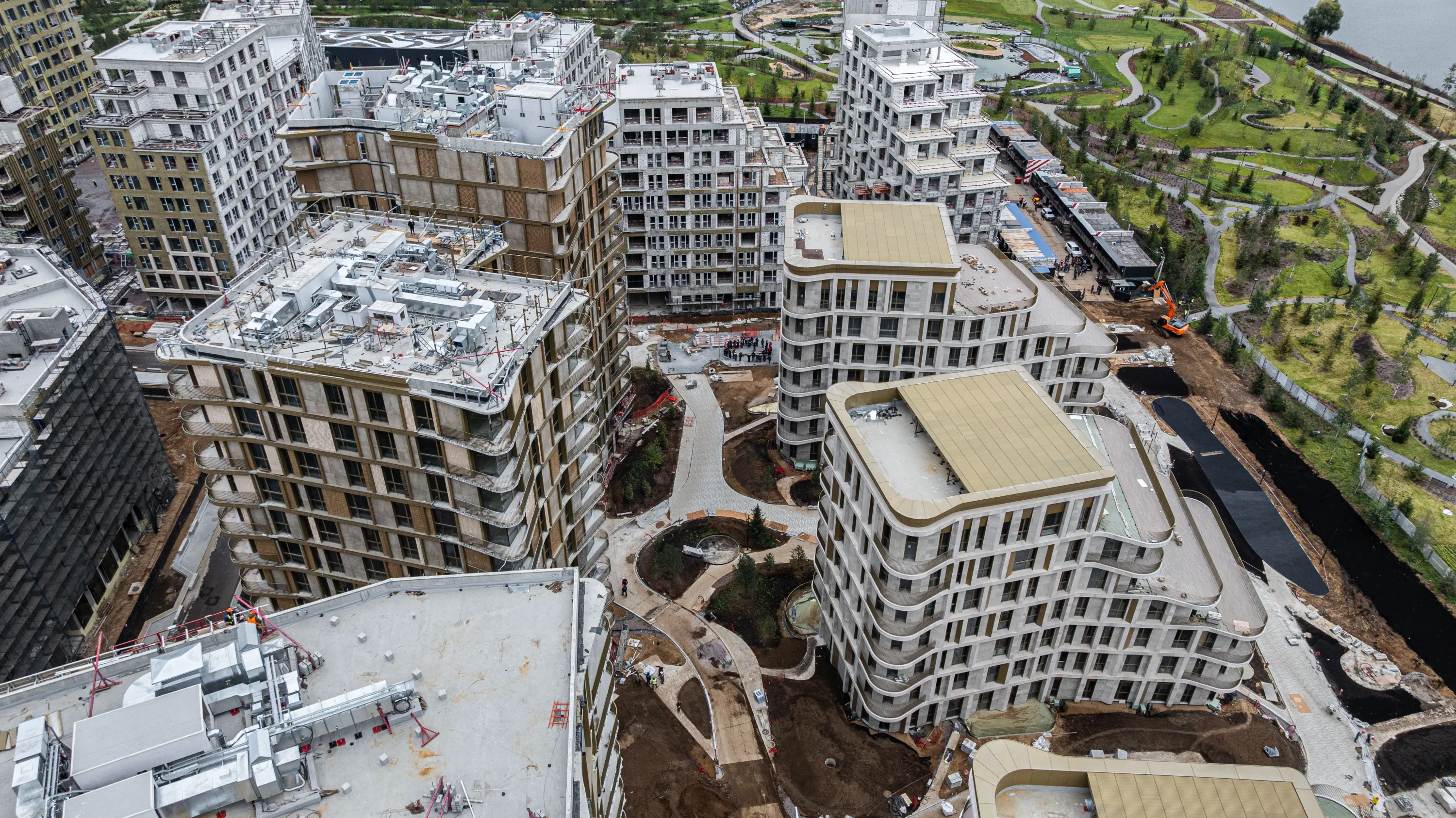 СберСити - квартал В19 ход строительства