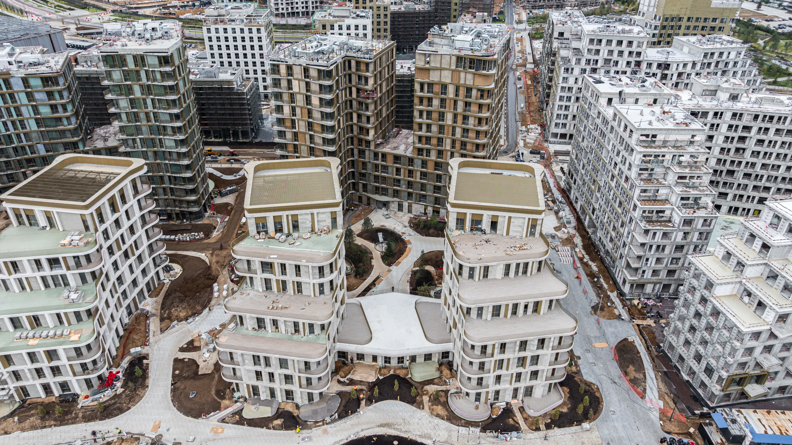 СберСити - квартал В19 ход строительства