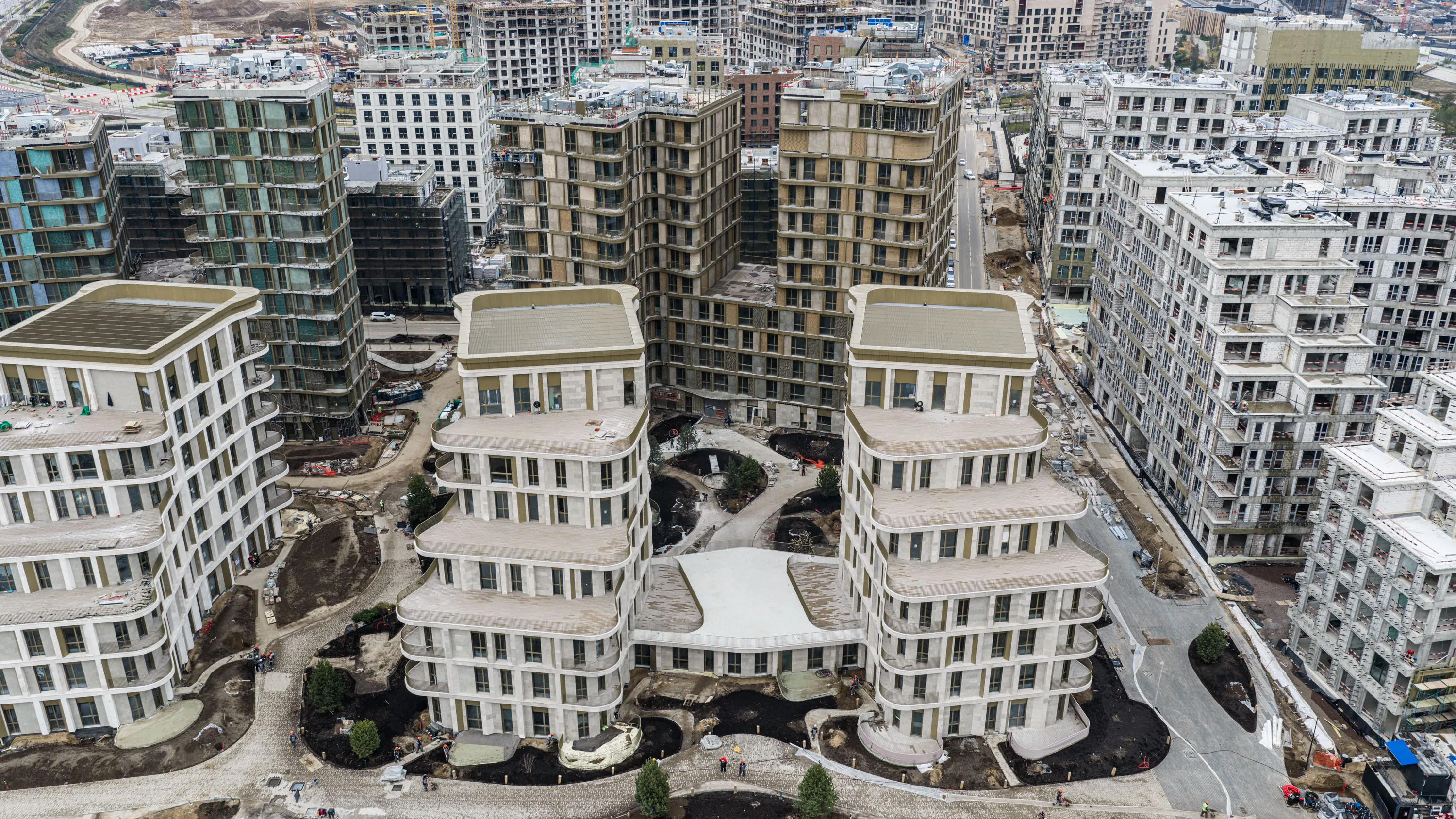 СберСити - квартал В19 ход строительства