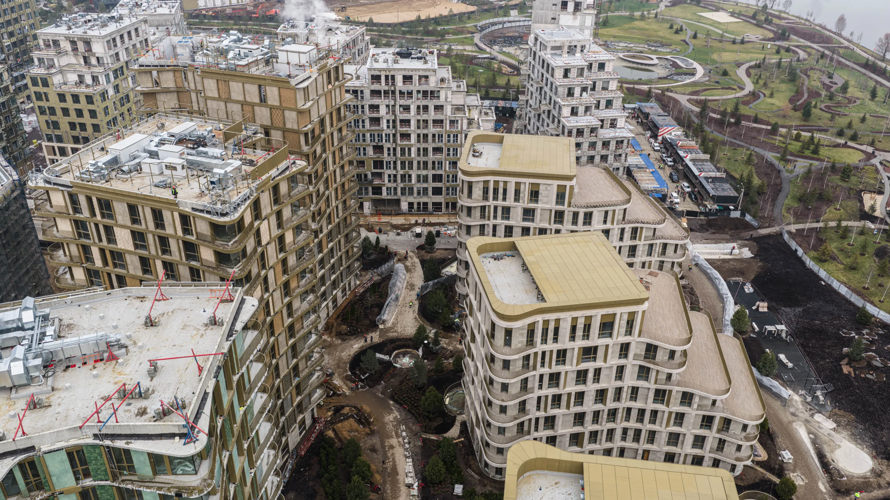 СберСити - квартал В19 ход строительства