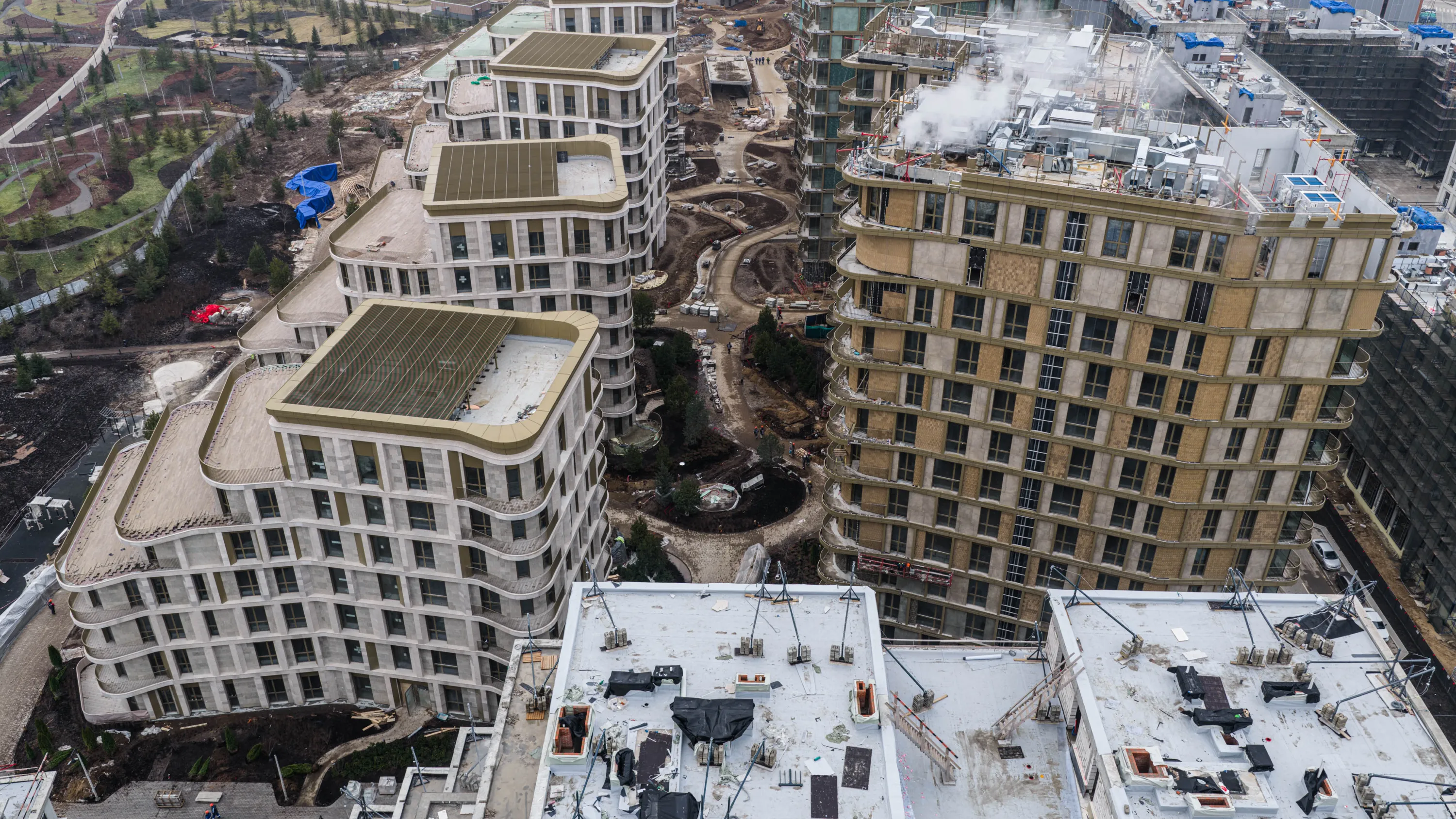 СберСити - квартал В19 ход строительства