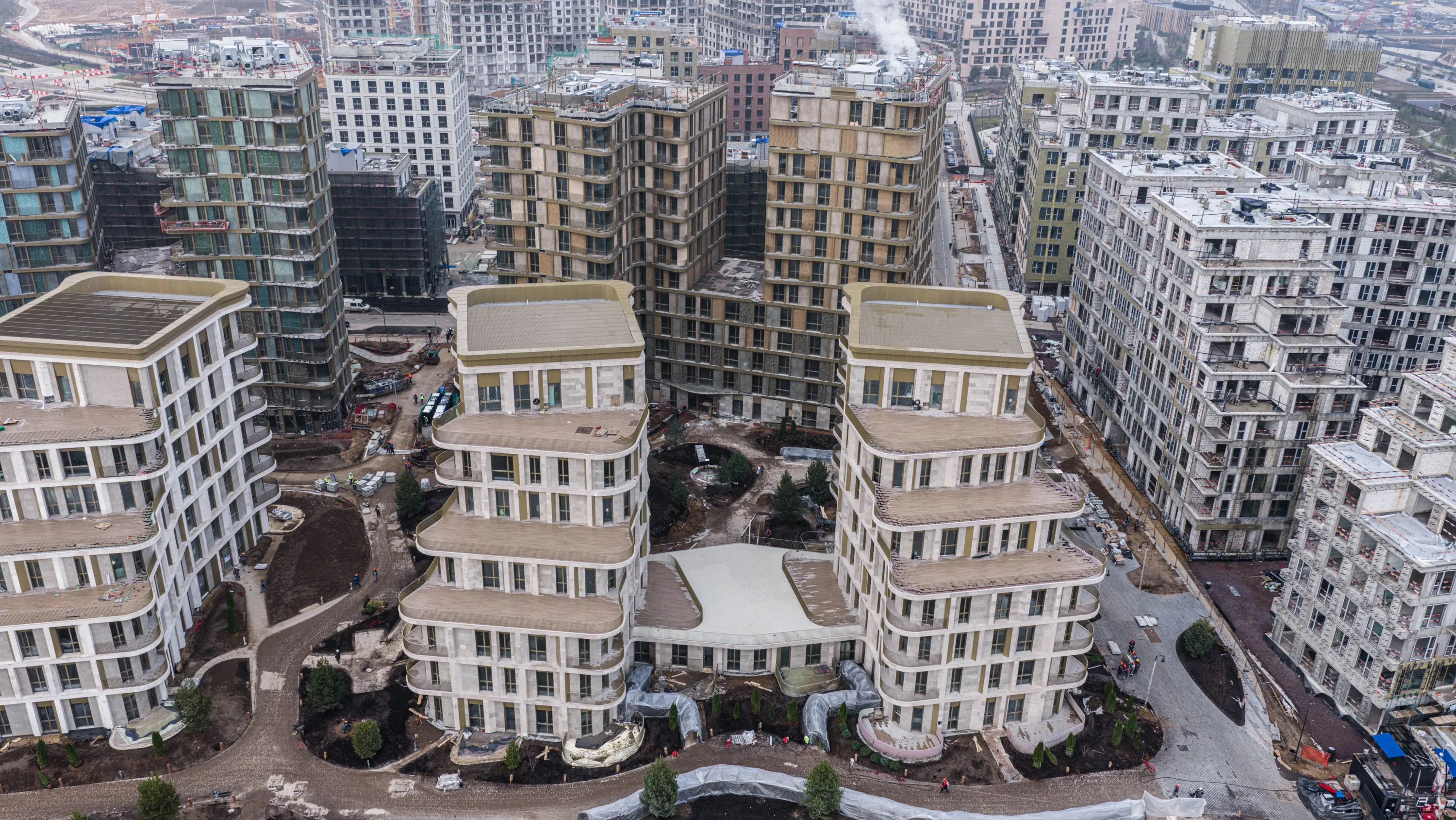 СберСити - квартал В19 ход строительства