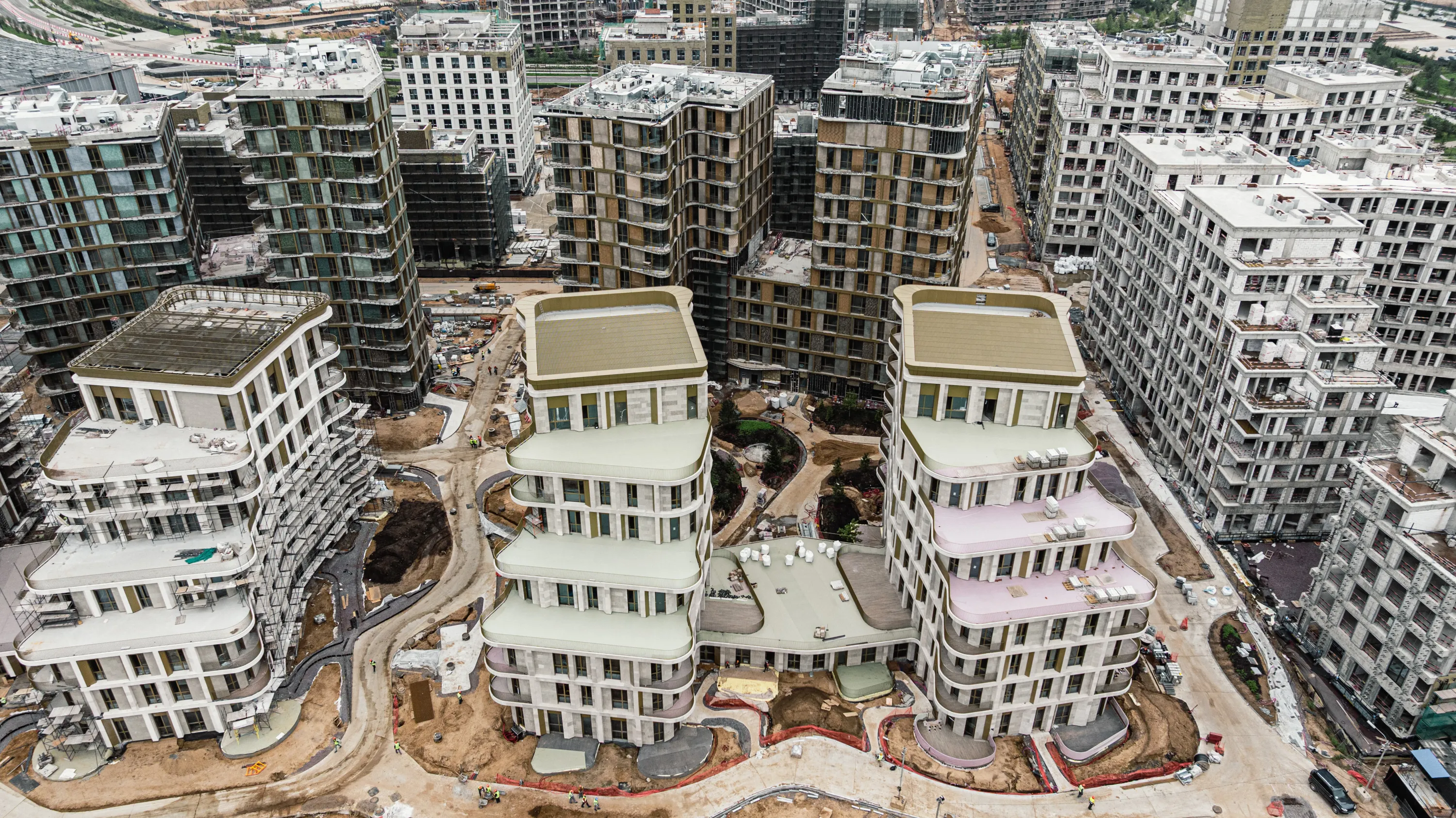 СберСити - квартал В19 ход строительства