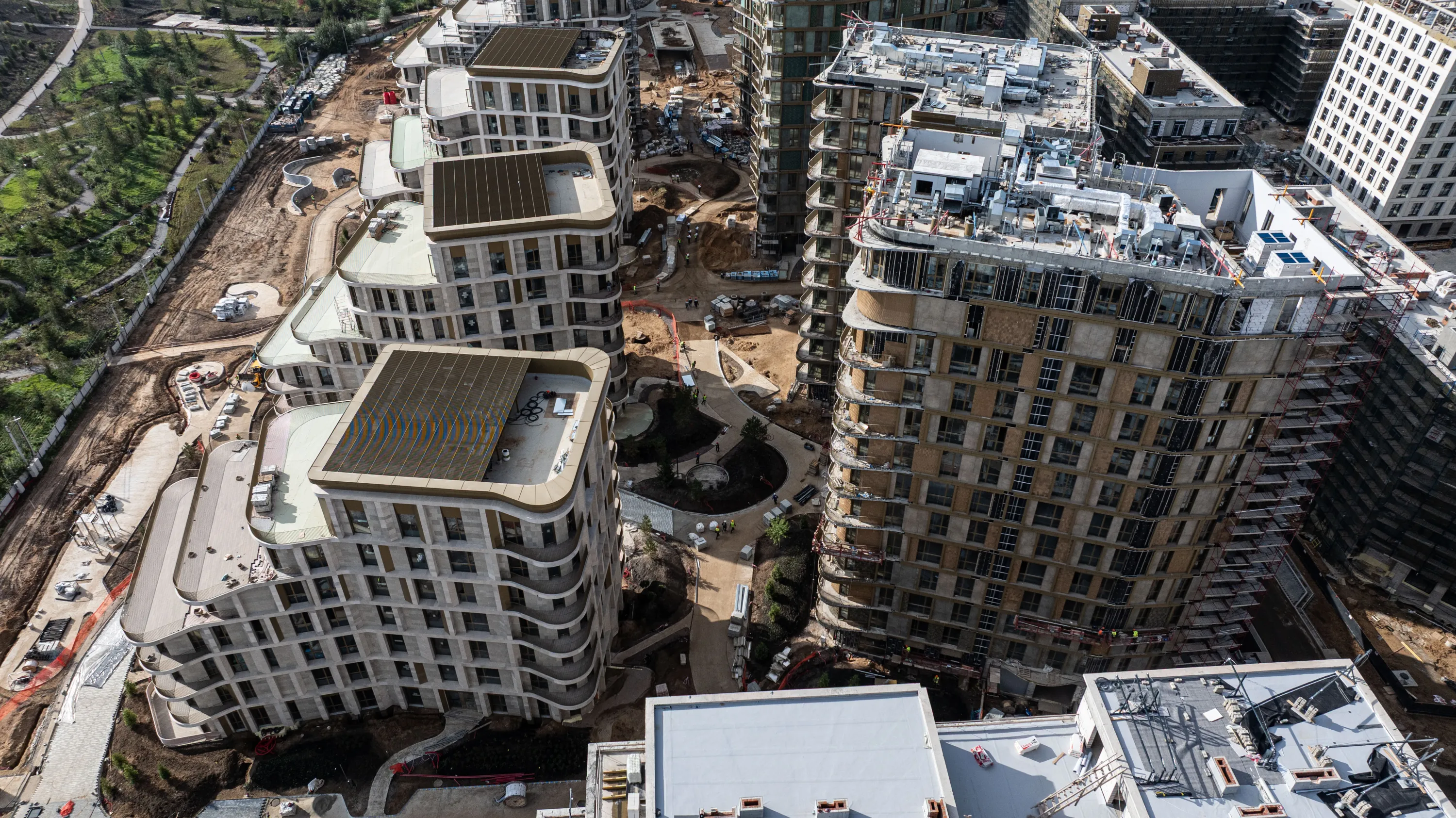 СберСити - квартал В19 ход строительства