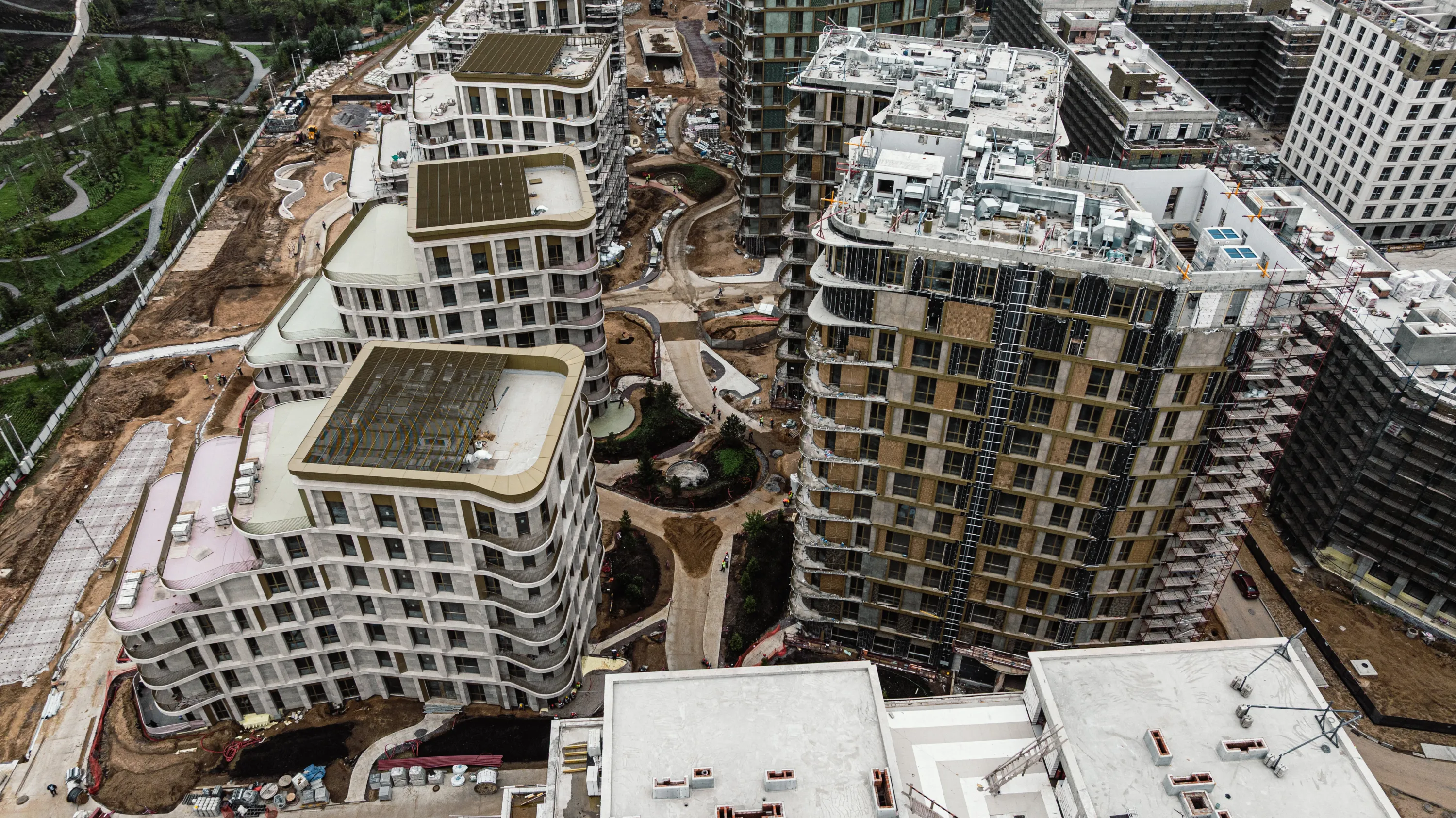 СберСити - квартал В19 ход строительства