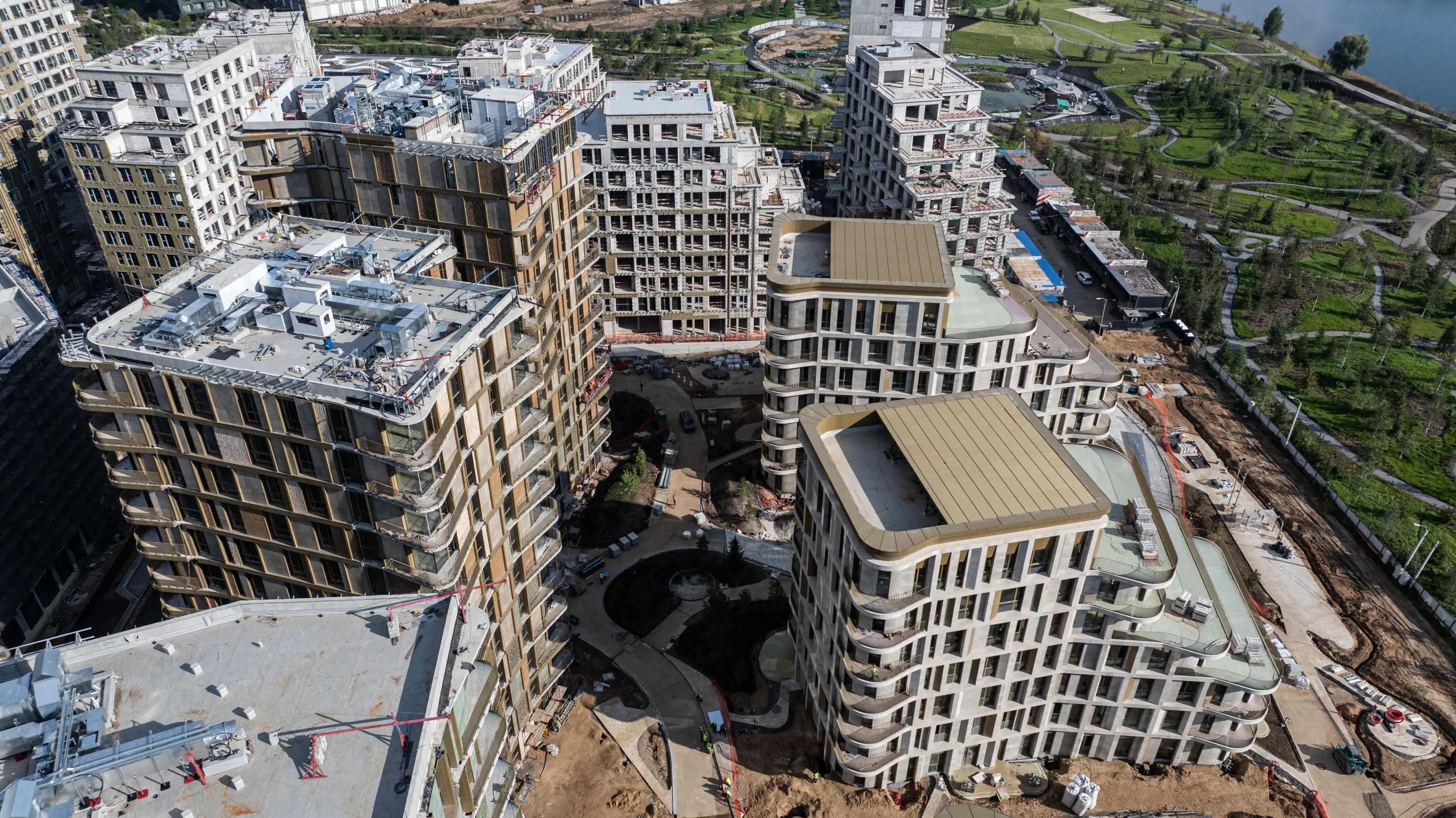 СберСити - квартал В19 ход строительства