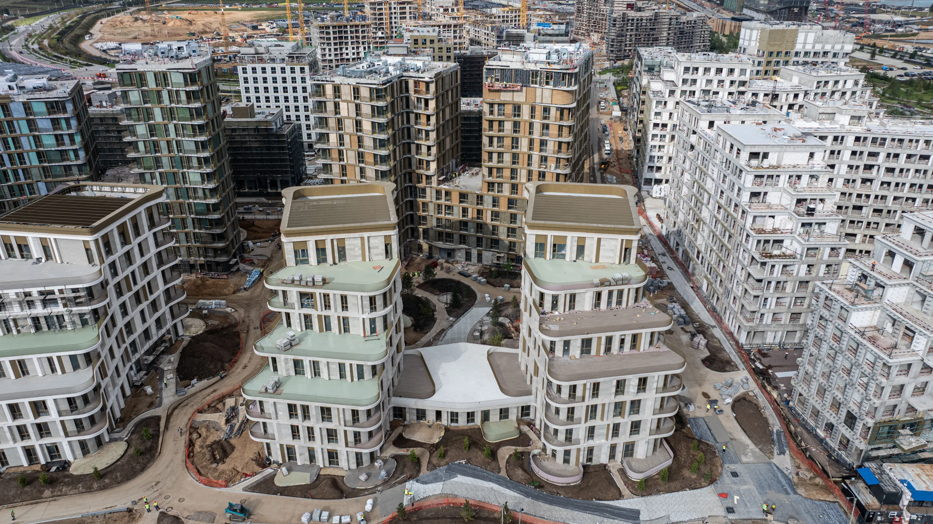 СберСити - квартал В19 ход строительства