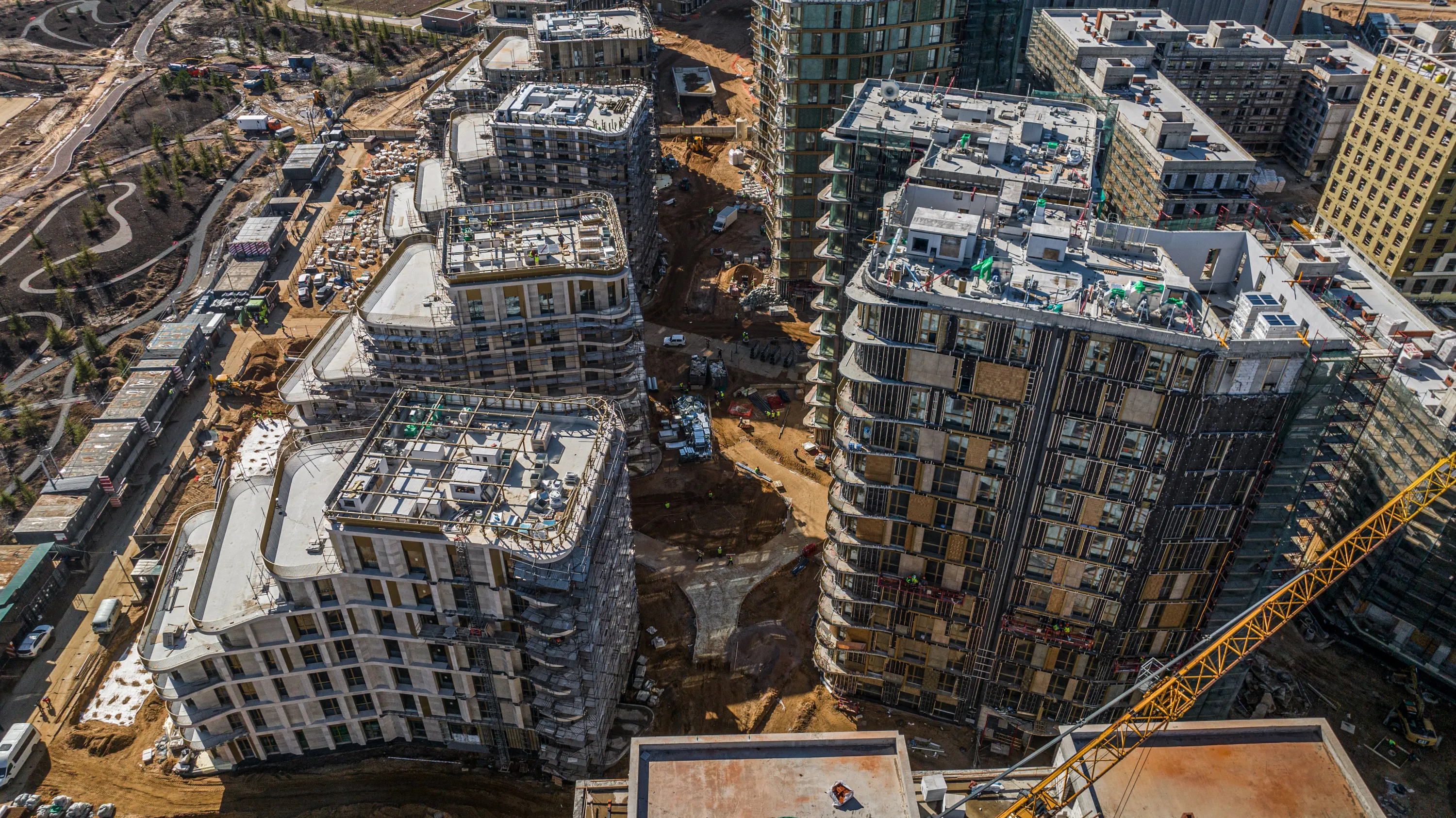 СберСити - квартал В19 ход строительства