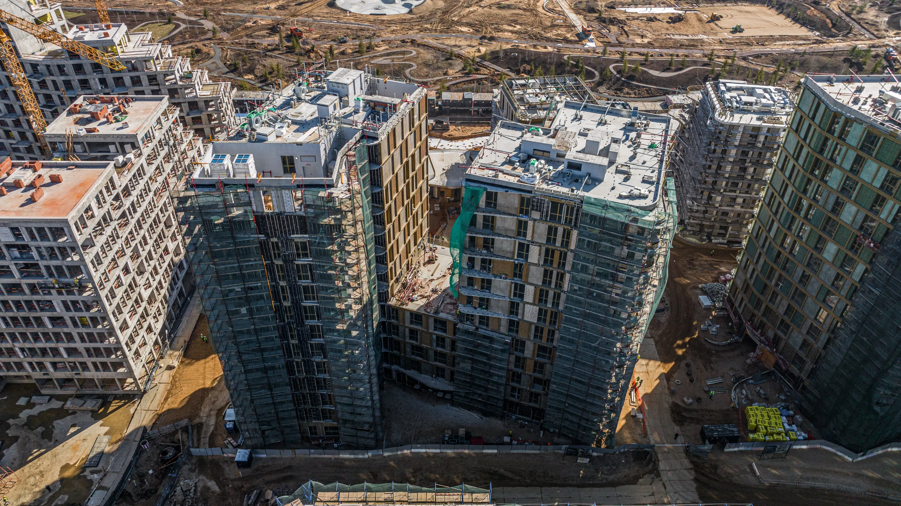 СберСити - квартал В19 ход строительства