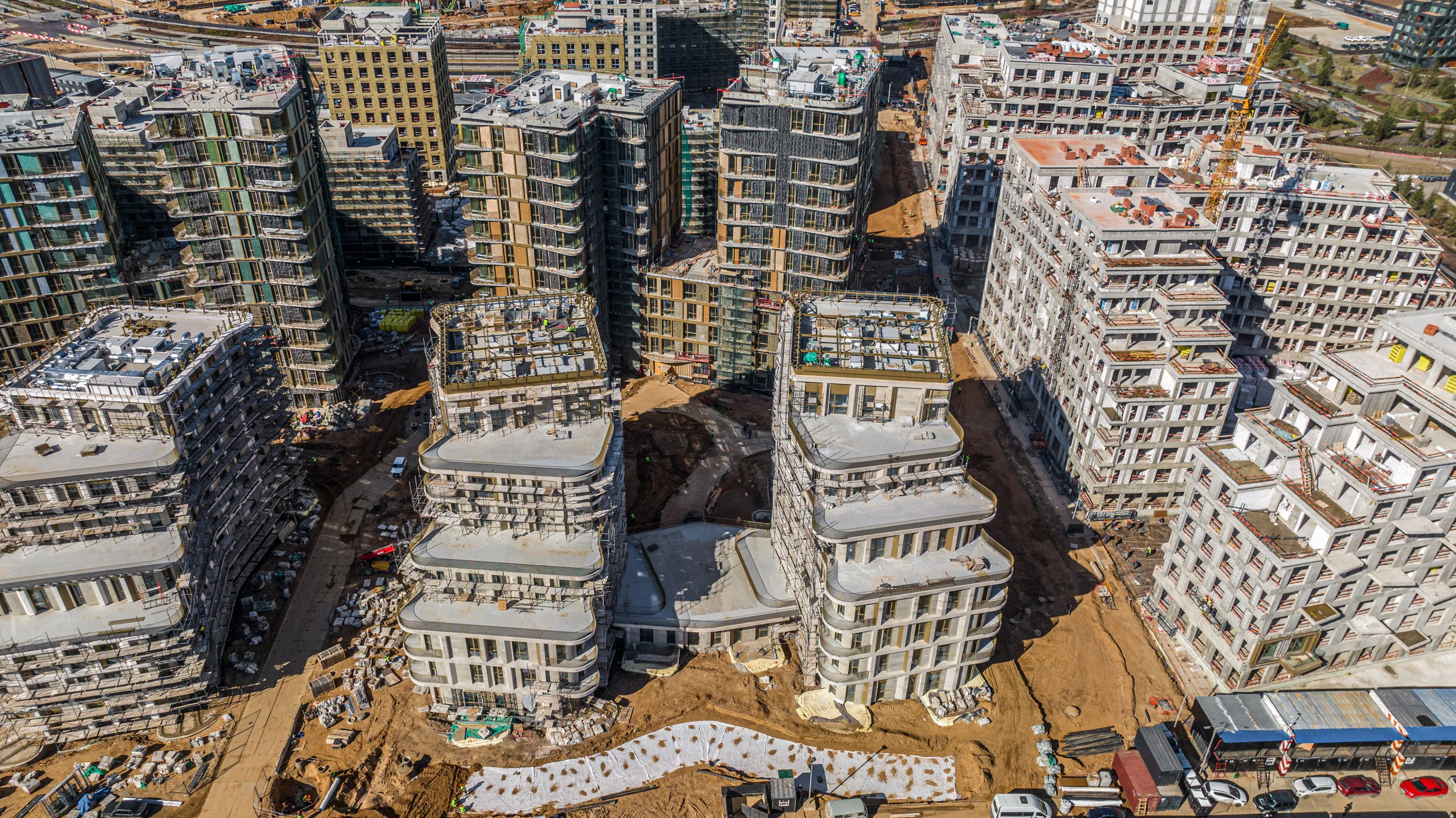 СберСити - квартал В19 ход строительства