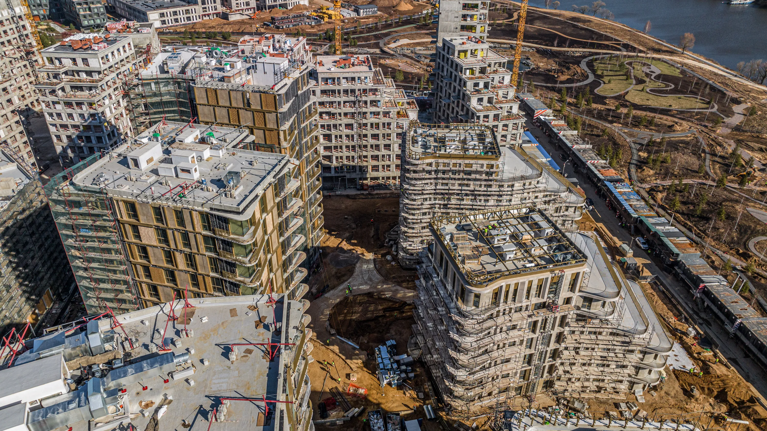 СберСити - квартал В19 ход строительства