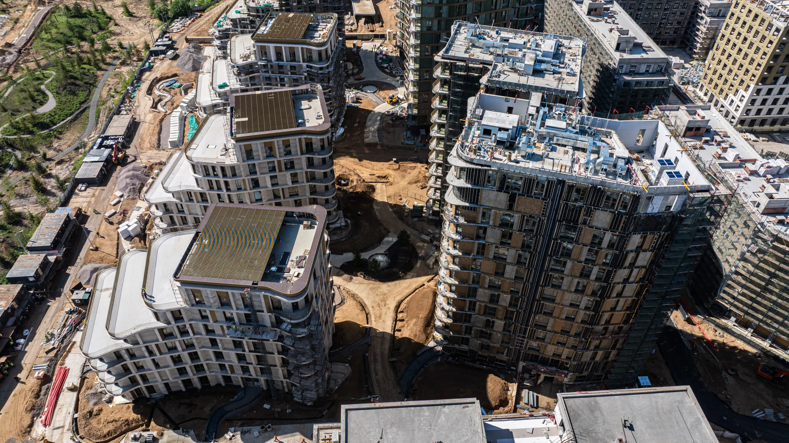 СберСити - квартал В19 ход строительства