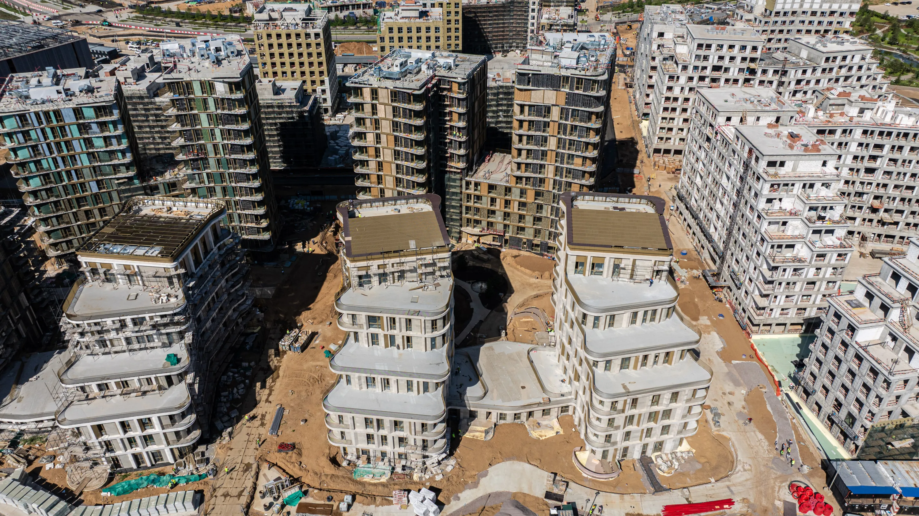 СберСити - квартал В19 ход строительства