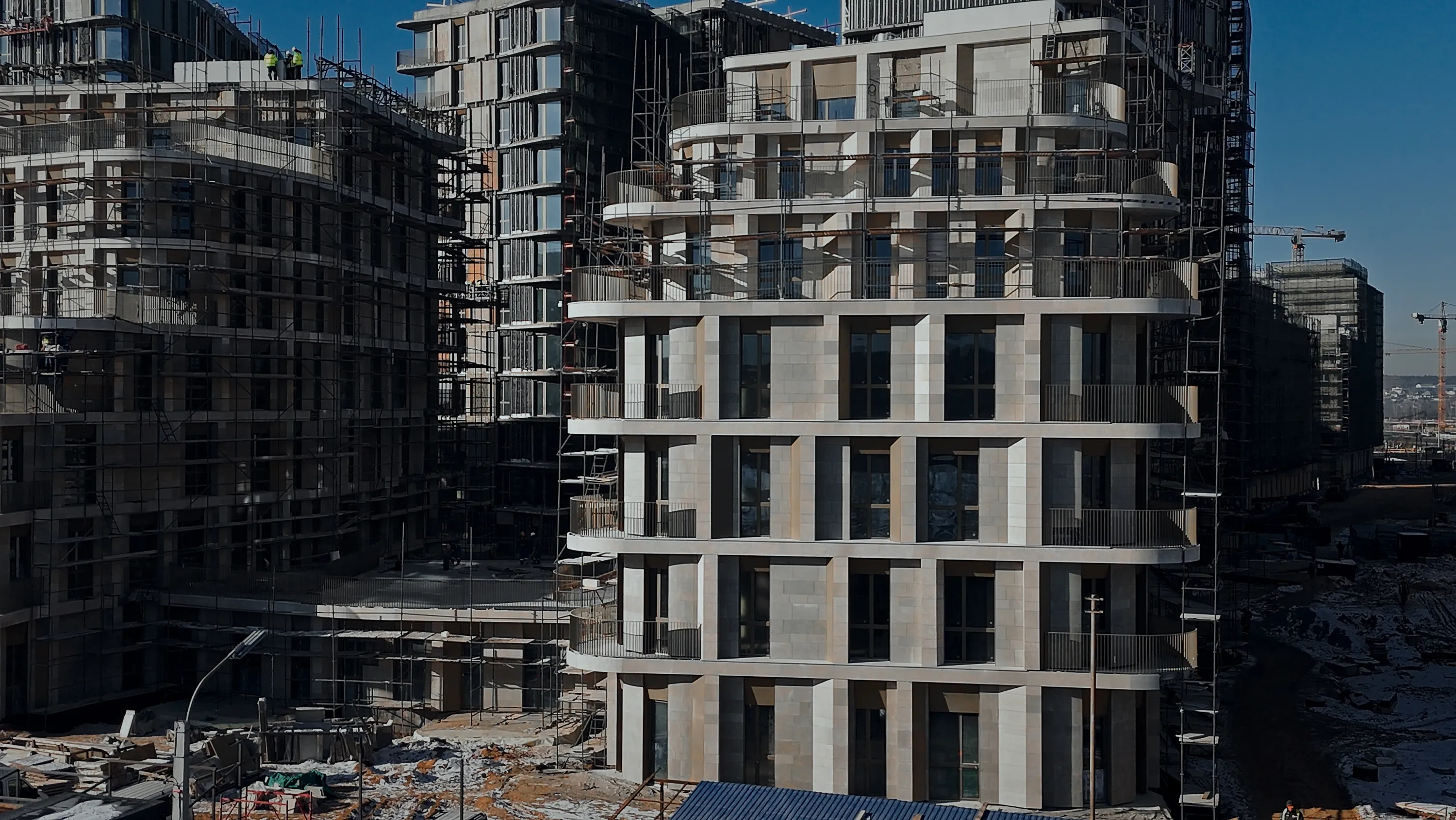 СберСити - квартал В19 ход строительства