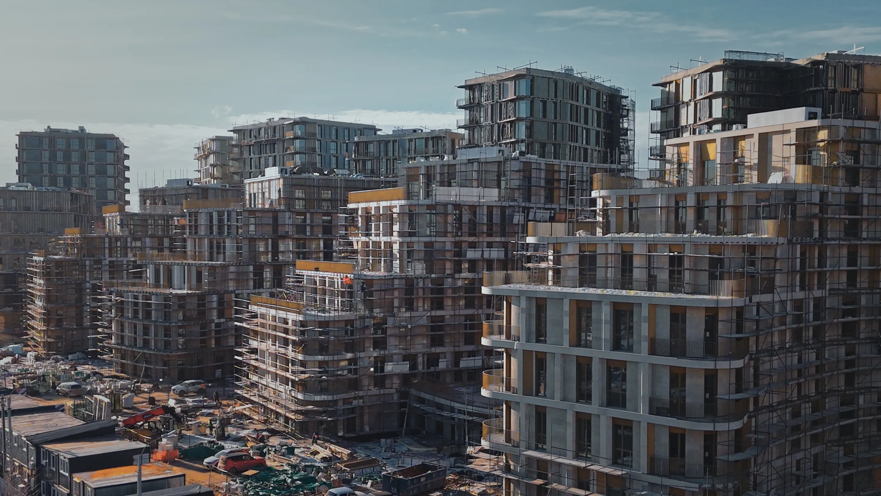 СберСити - квартал В19 ход строительства