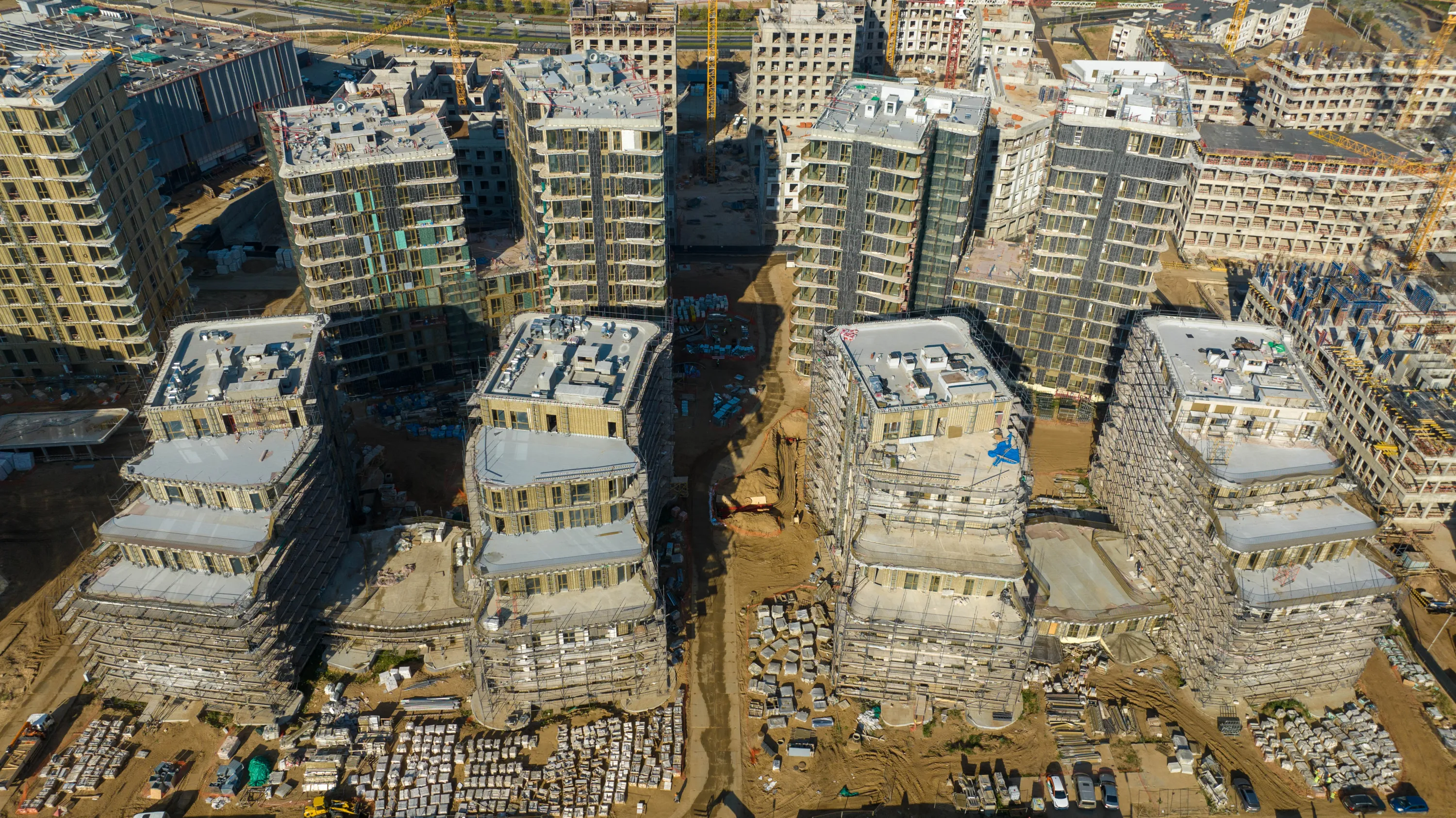 СберСити - квартал В19 ход строительства