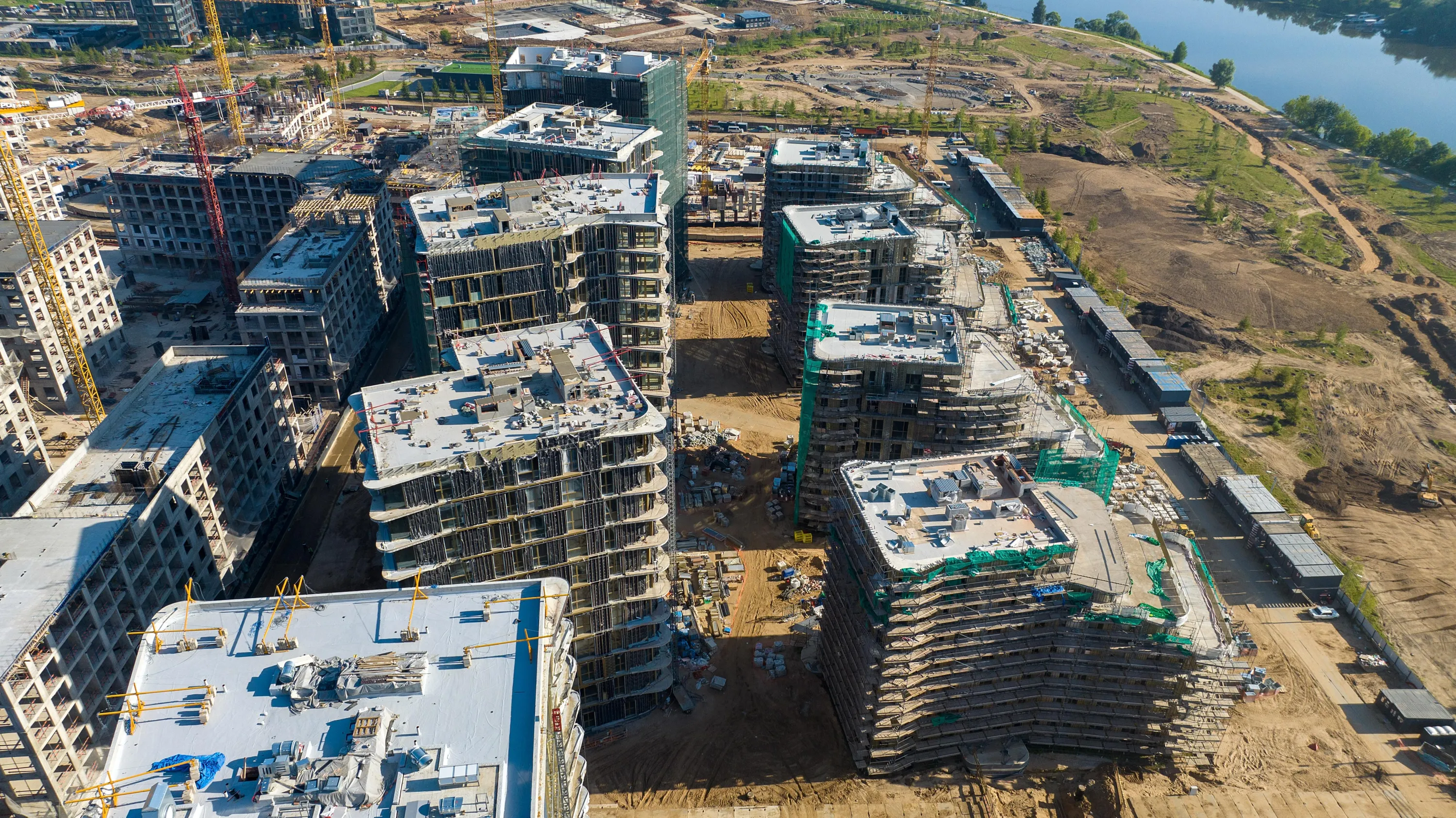 СберСити - квартал В19 ход строительства