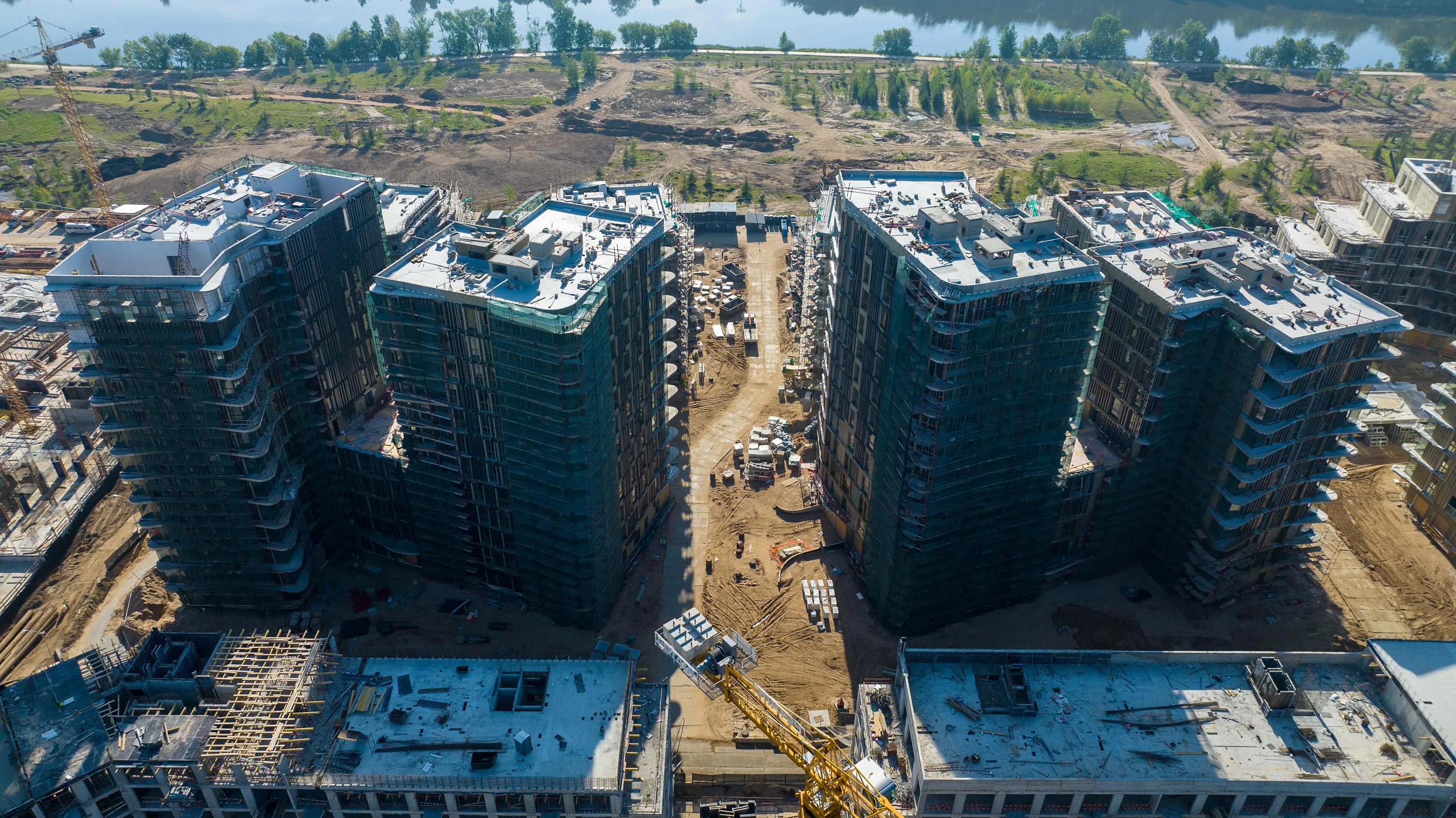 СберСити - квартал В19 ход строительства