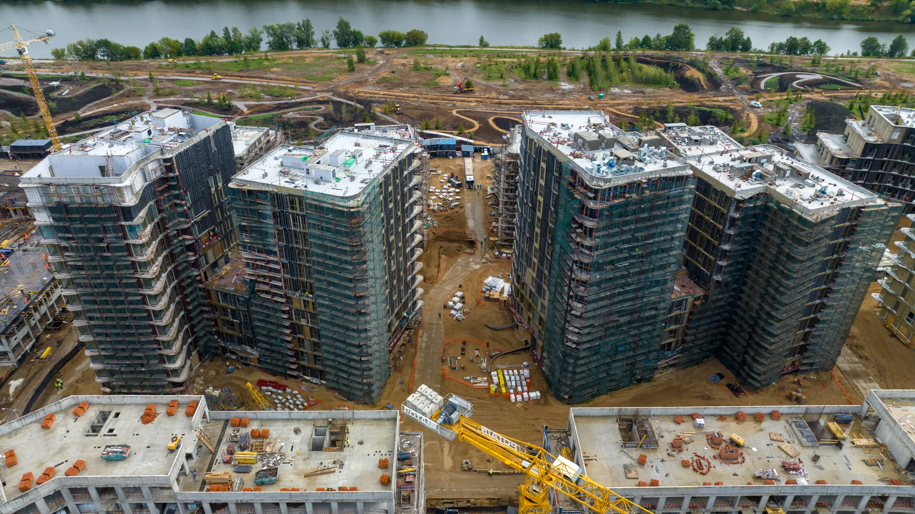 СберСити - квартал В19 ход строительства