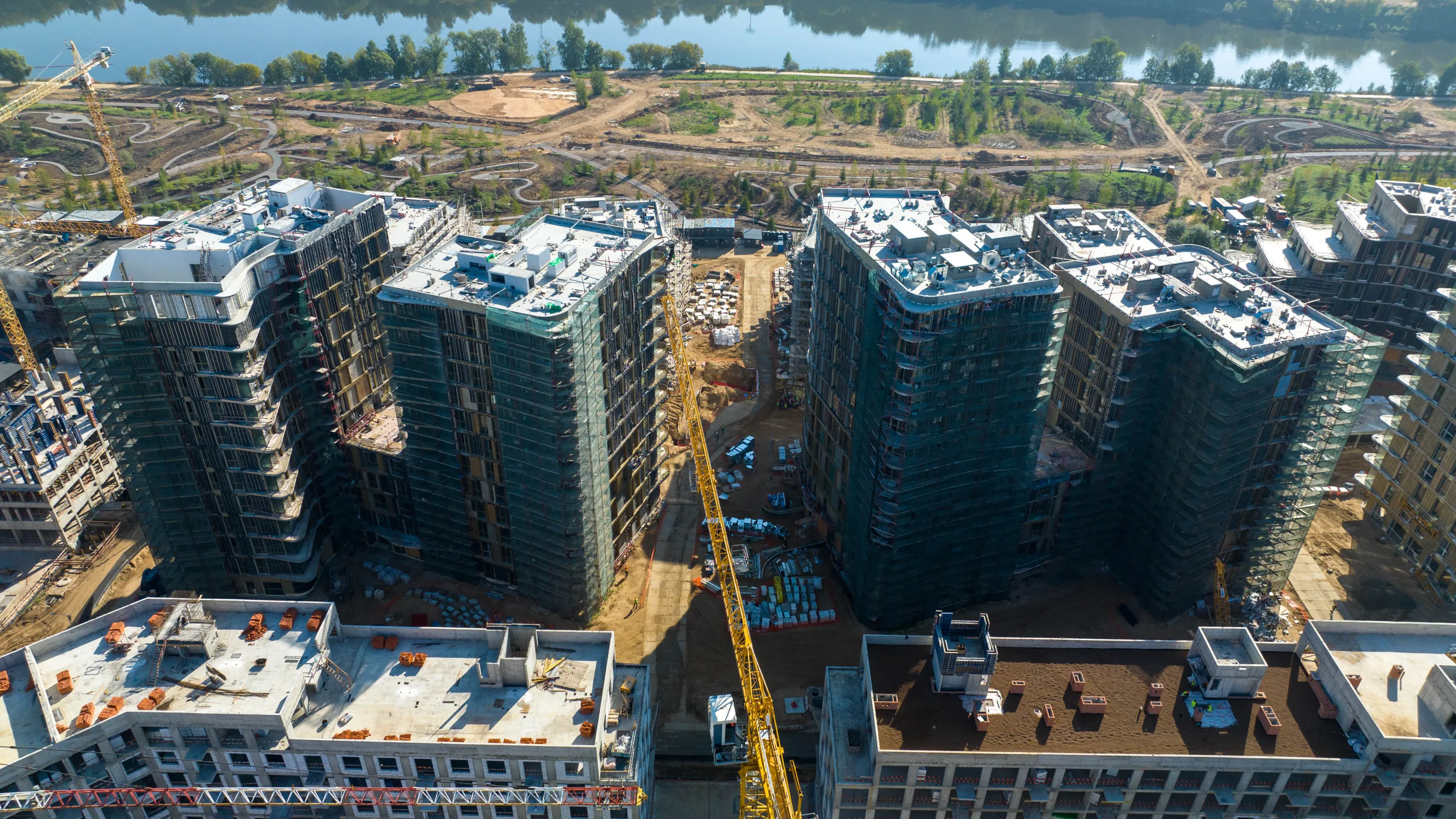 СберСити - квартал В19 ход строительства