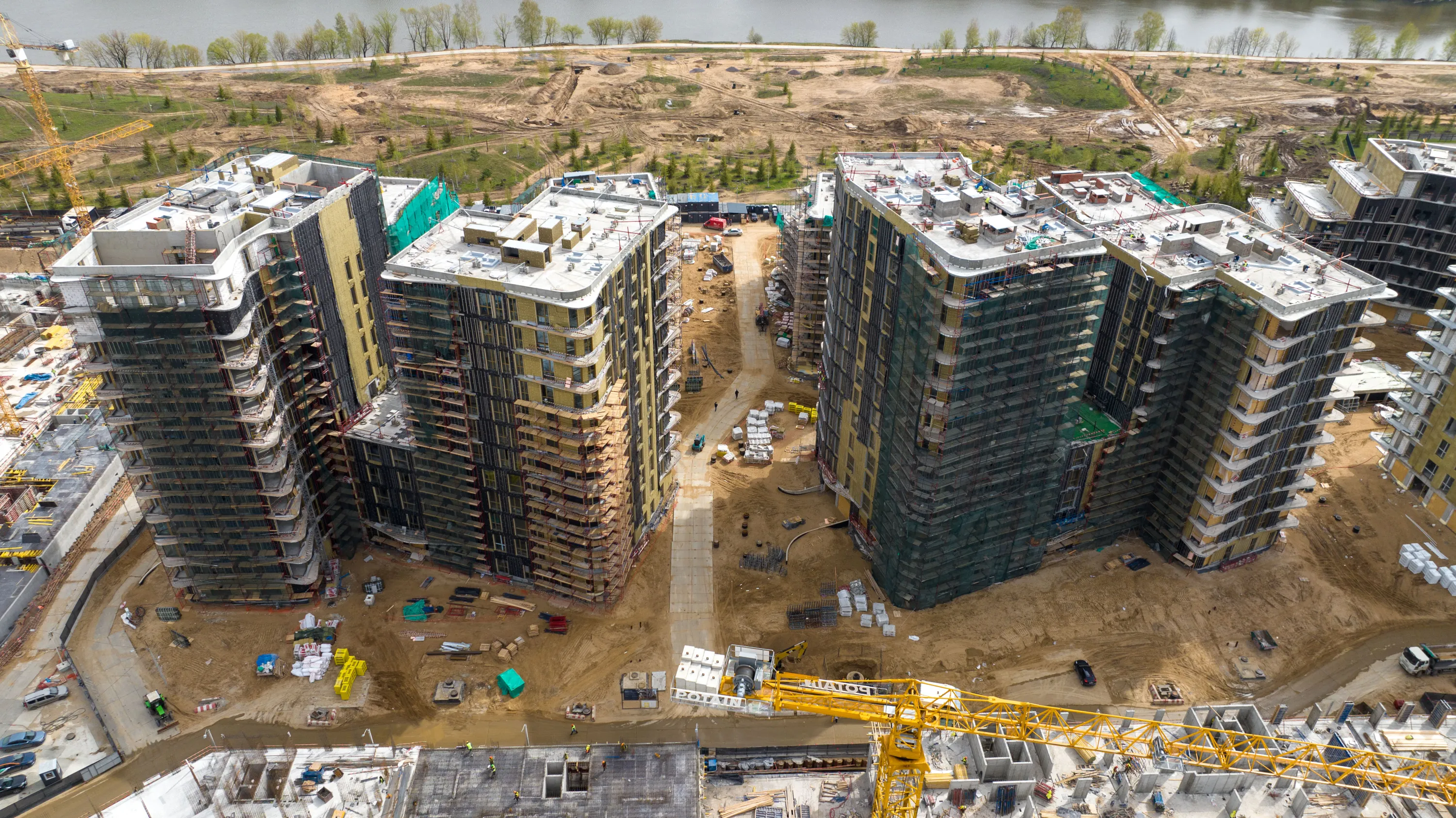 СберСити - квартал В19 ход строительства