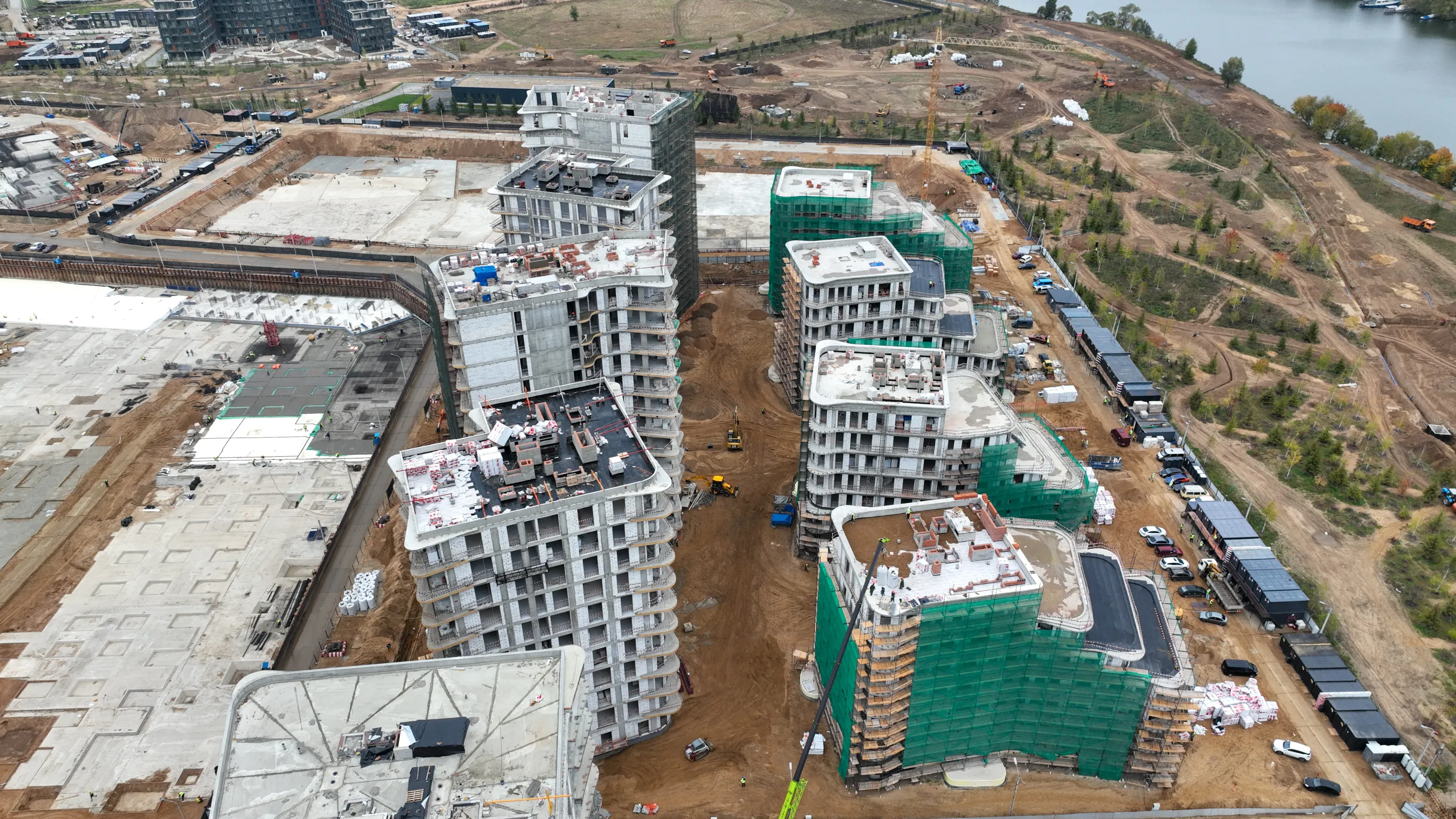 СберСити - квартал В19 ход строительства