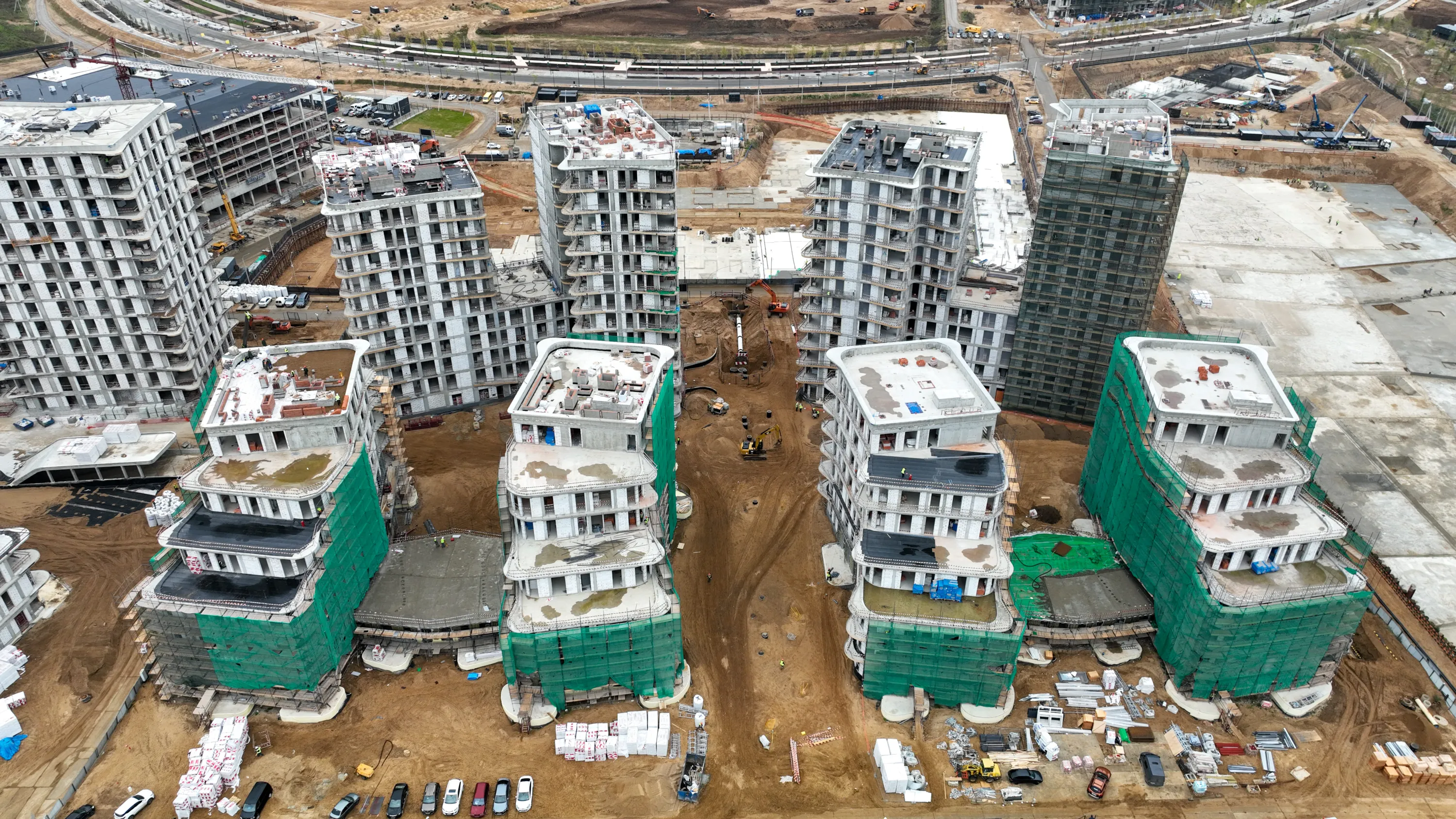 СберСити - квартал В19 ход строительства