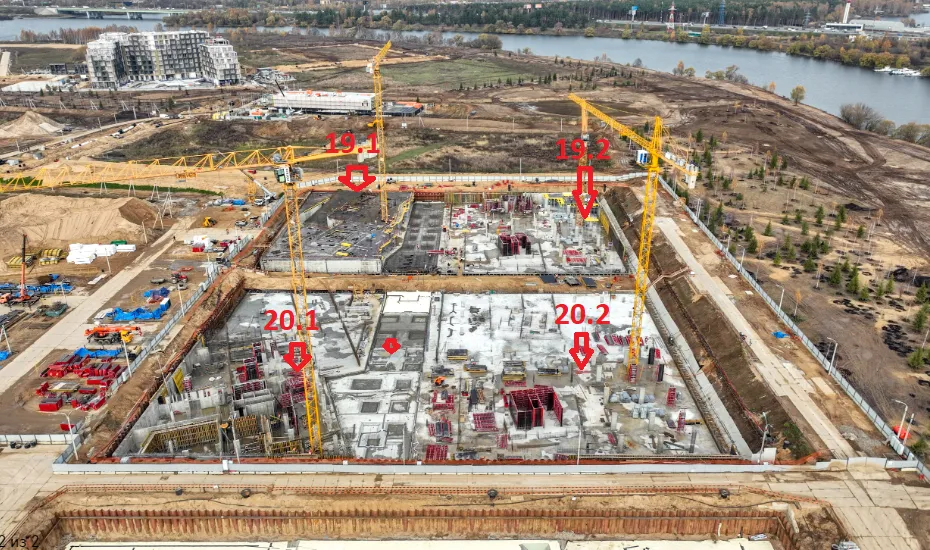 СберСити - квартал В19 ход строительства