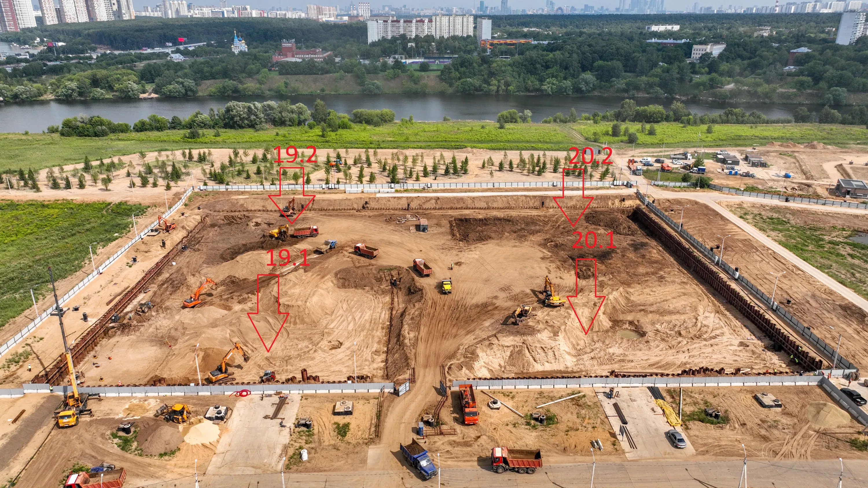 СберСити - квартал В19 ход строительства