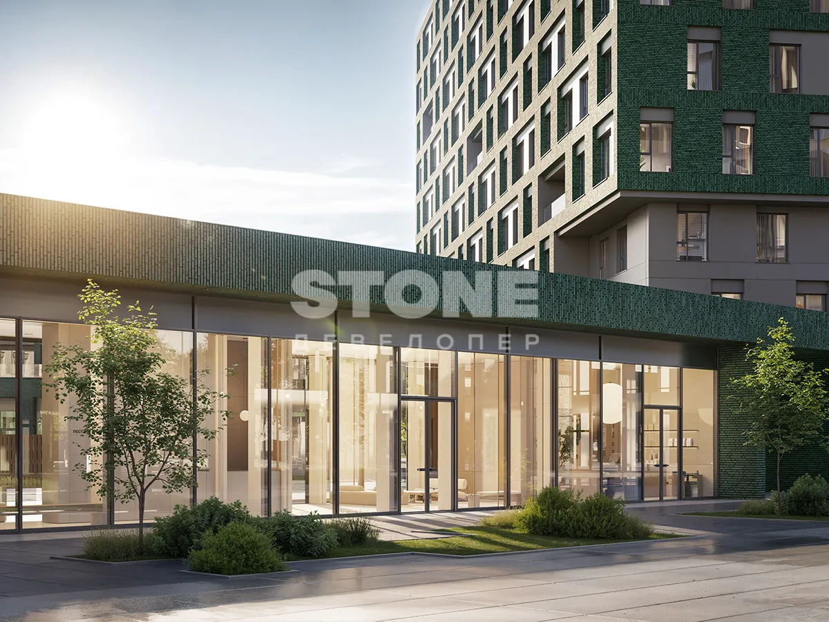 Планировка 1-комнатной квартиры 65.7 м² в ЖК Райз, г. Москва — фото 2