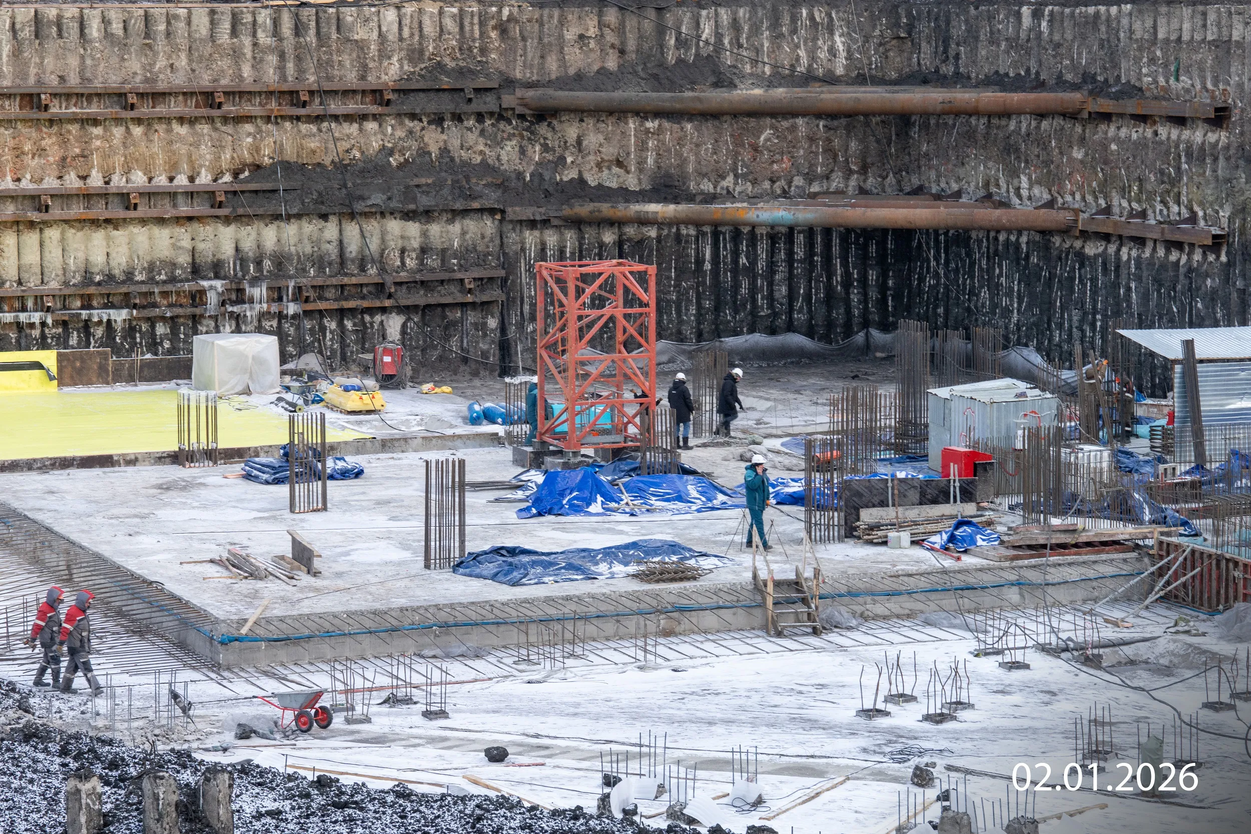 Райз ход строительства