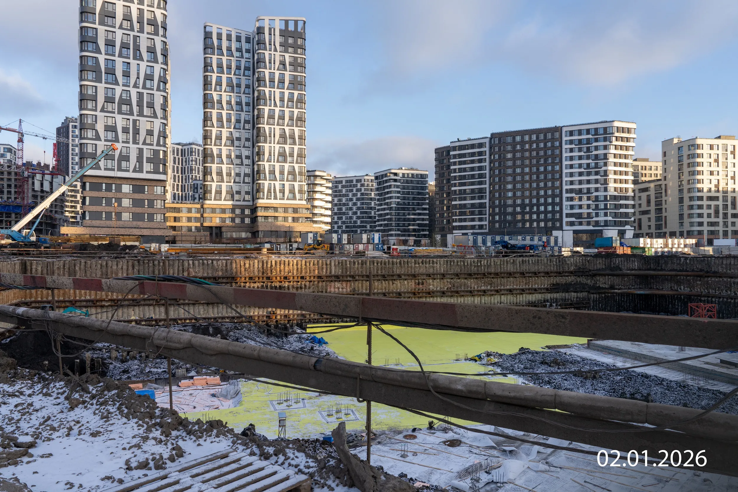 Райз ход строительства