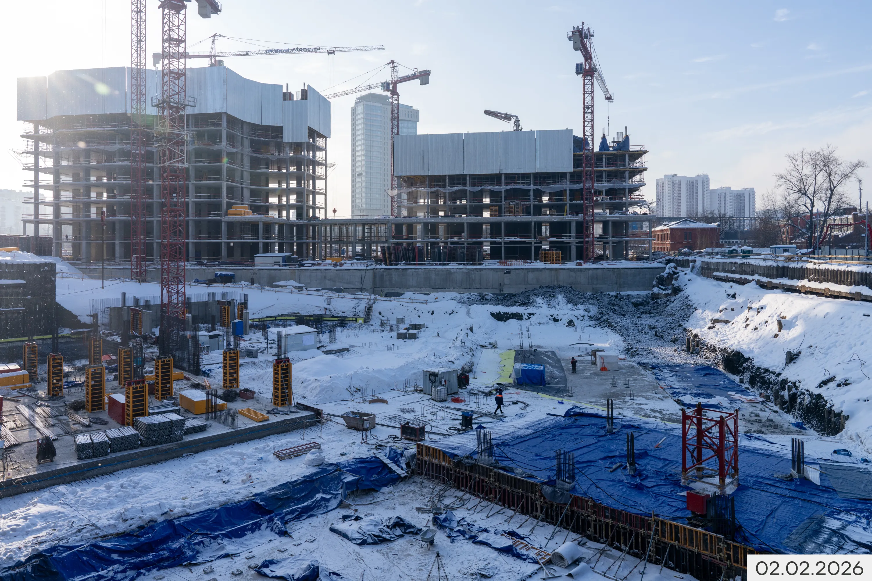 Райз ход строительства