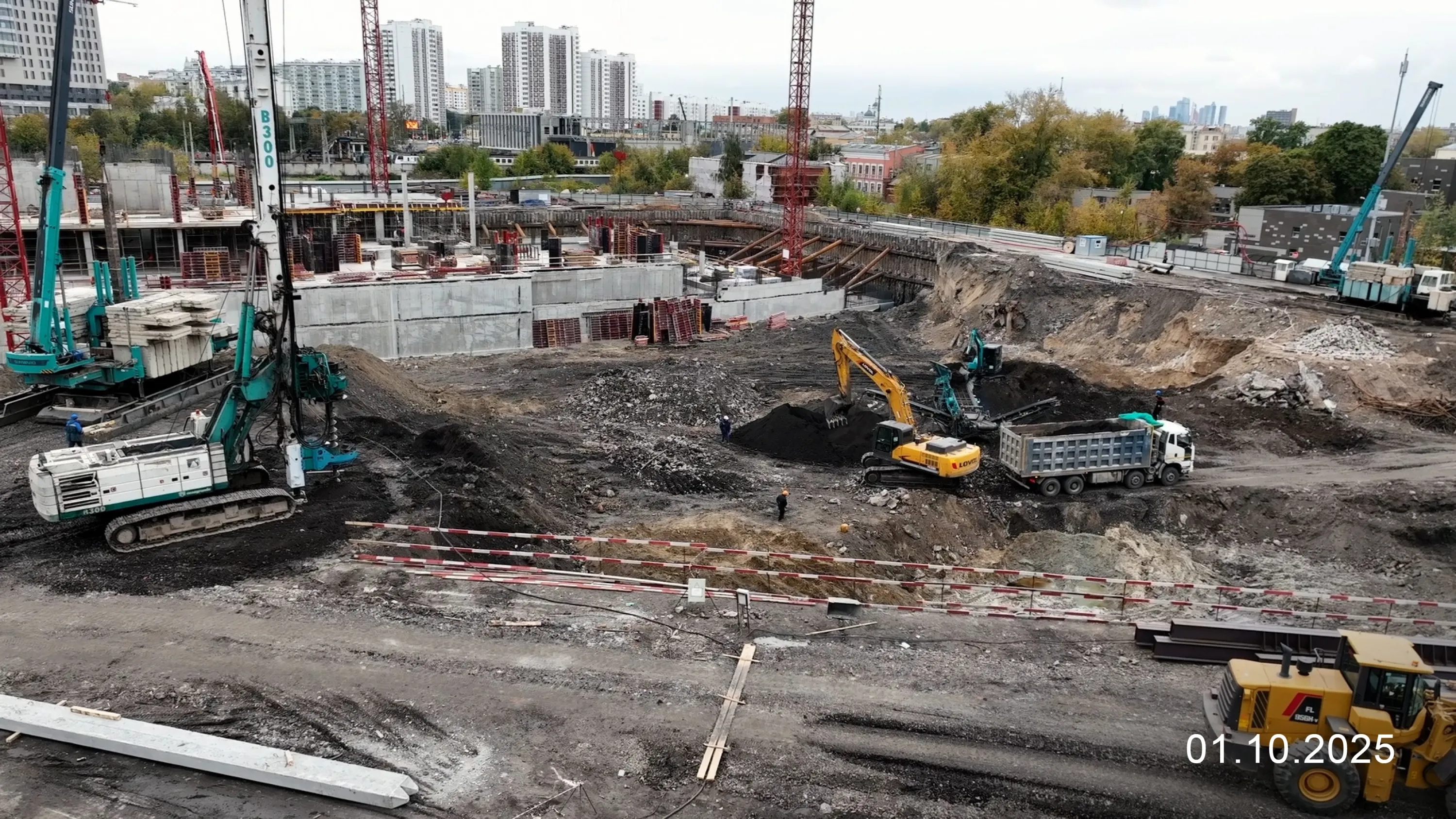 Райз ход строительства