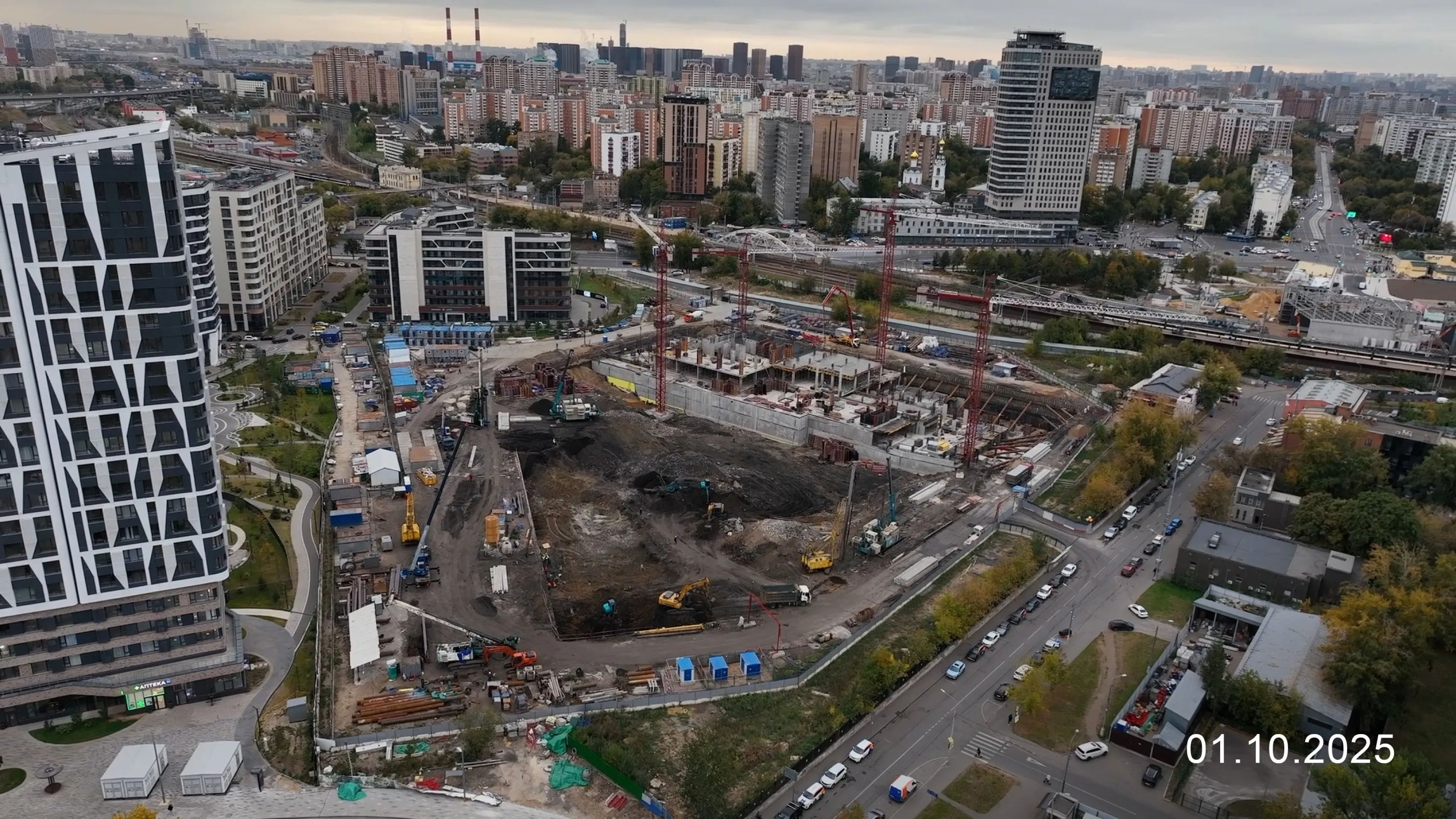 Райз ход строительства