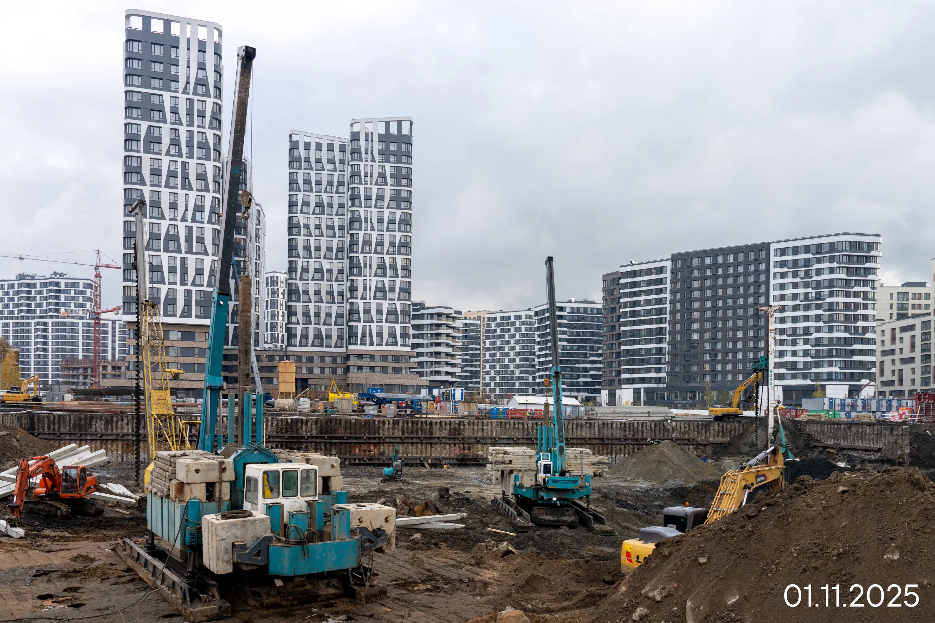 Райз ход строительства