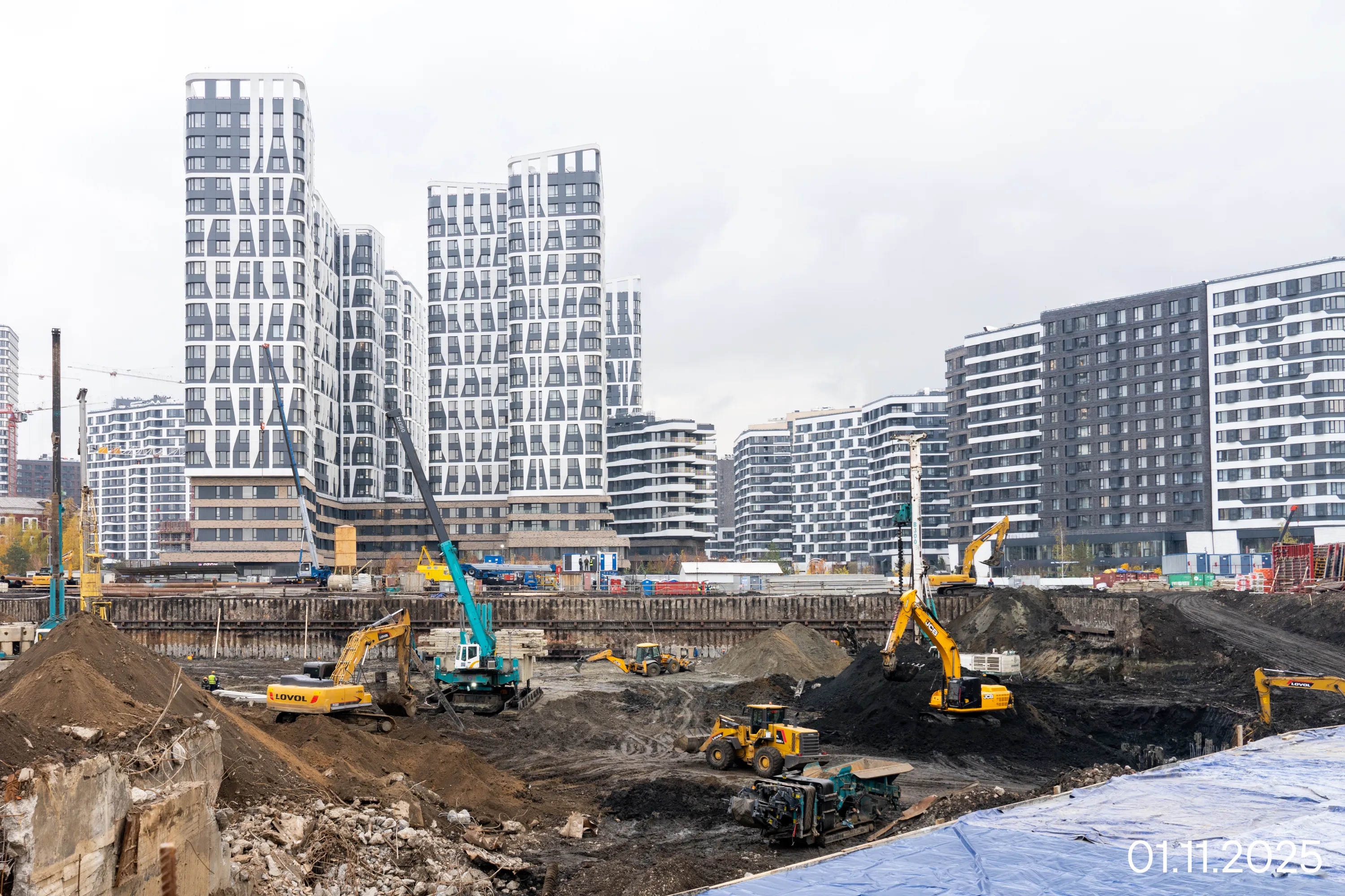 Райз ход строительства