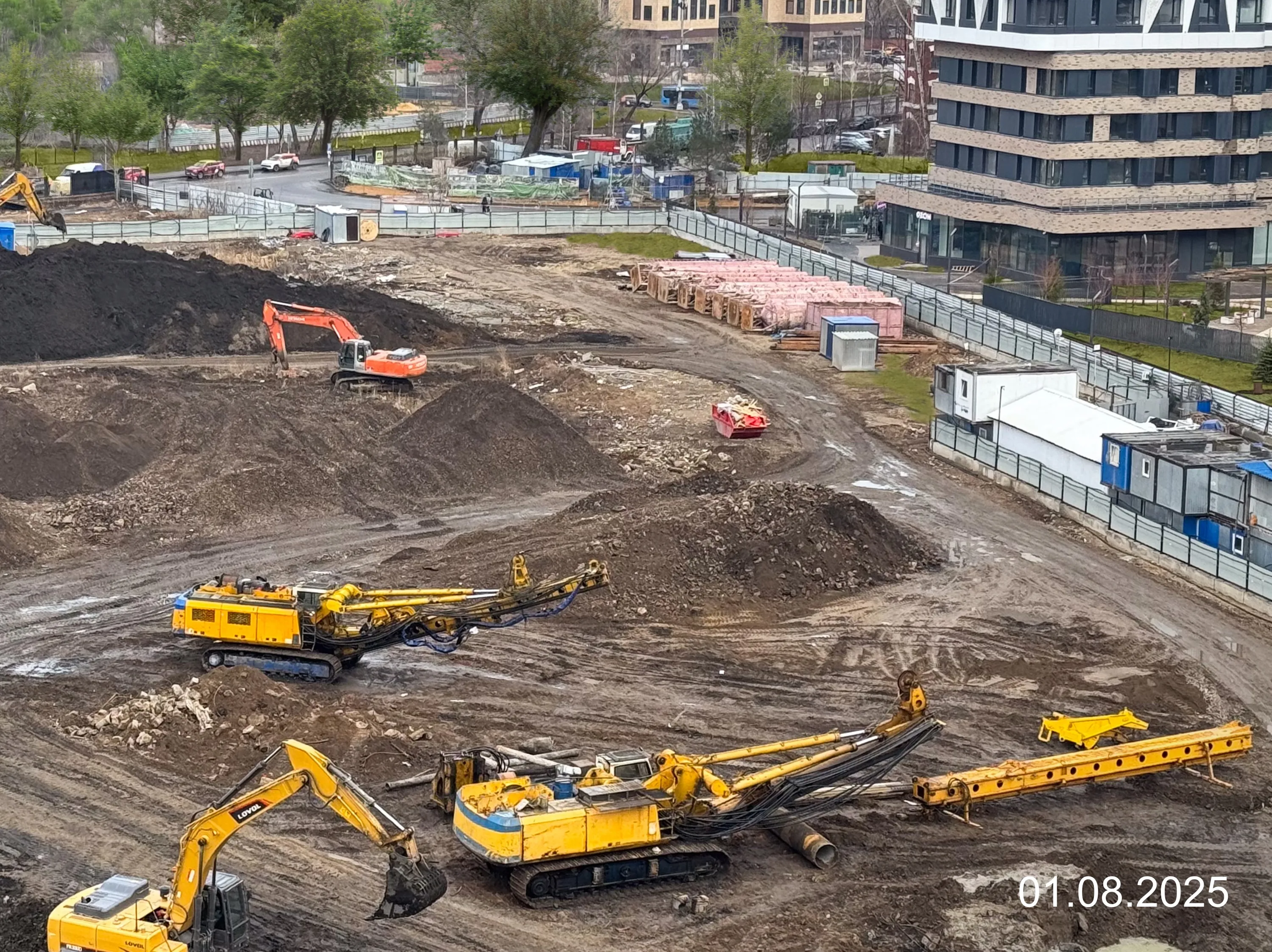 Райз ход строительства