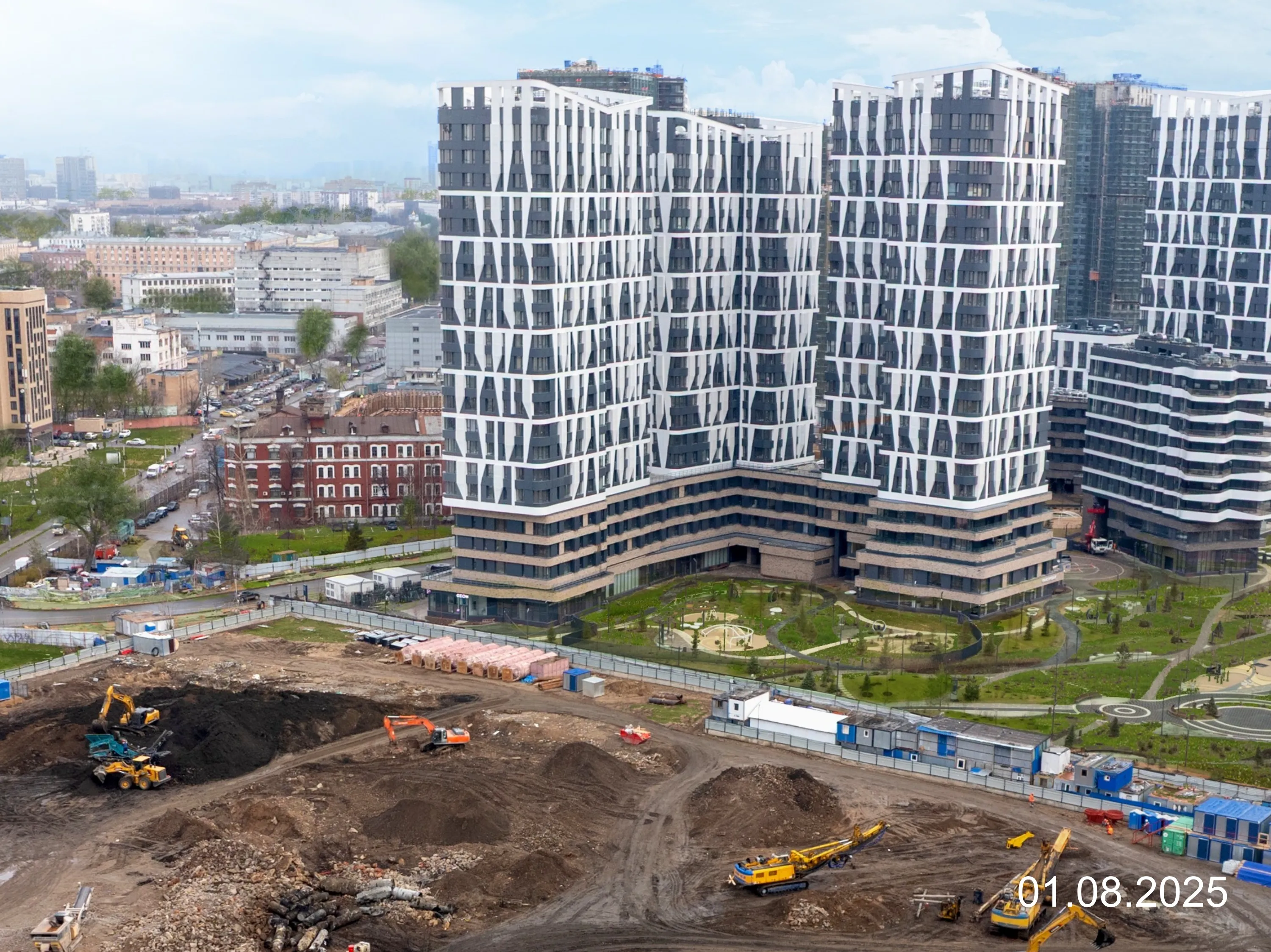 Райз ход строительства