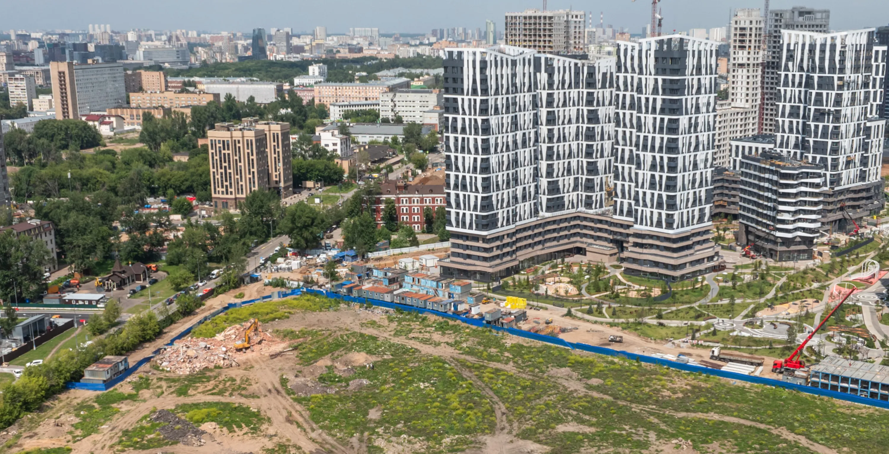 Райз ход строительства