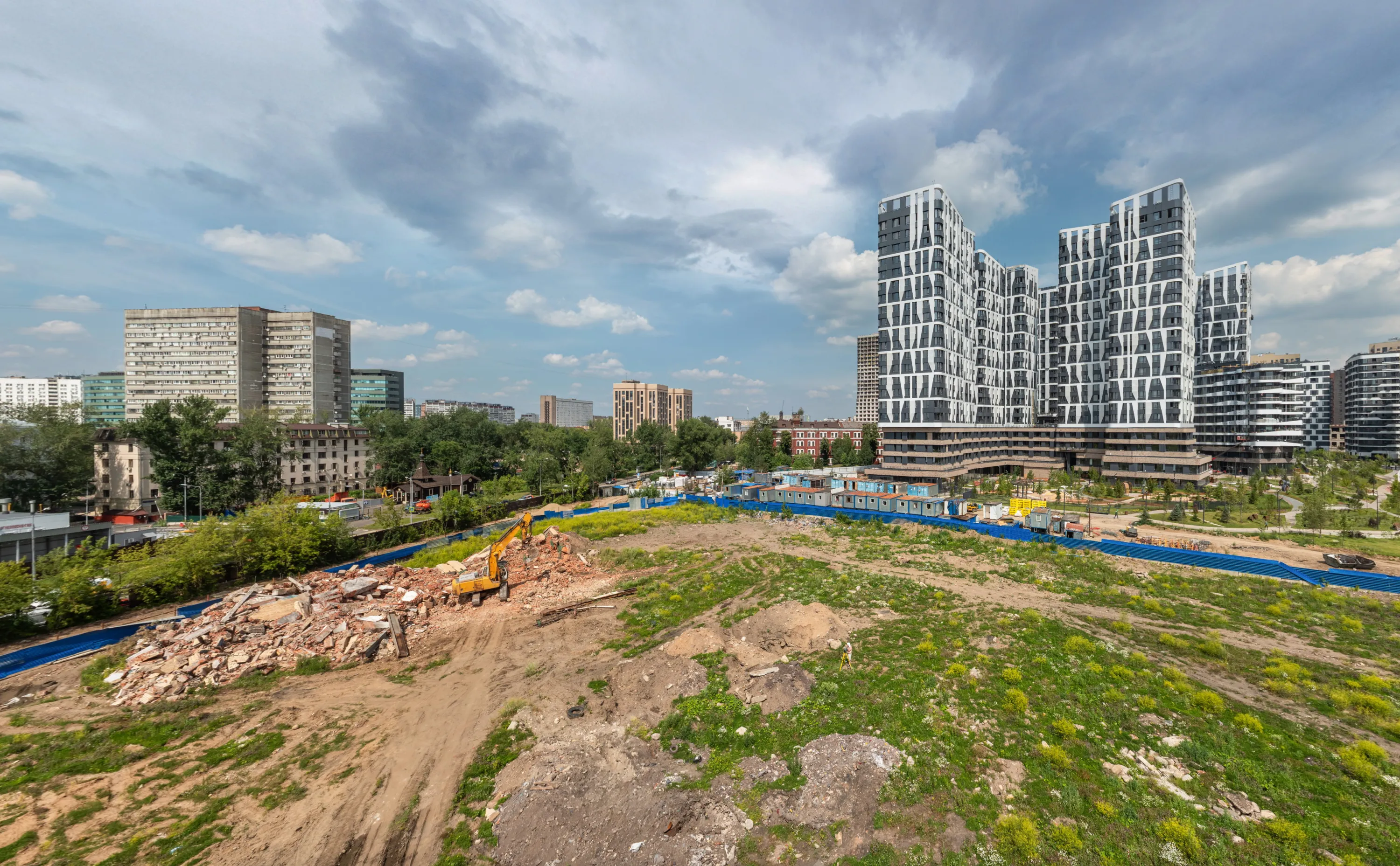 Райз ход строительства