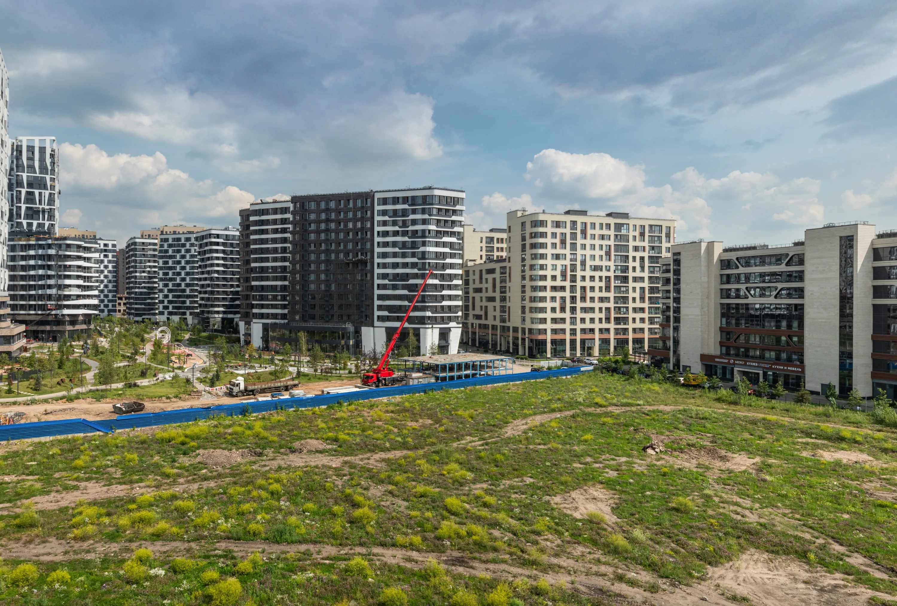 Райз ход строительства