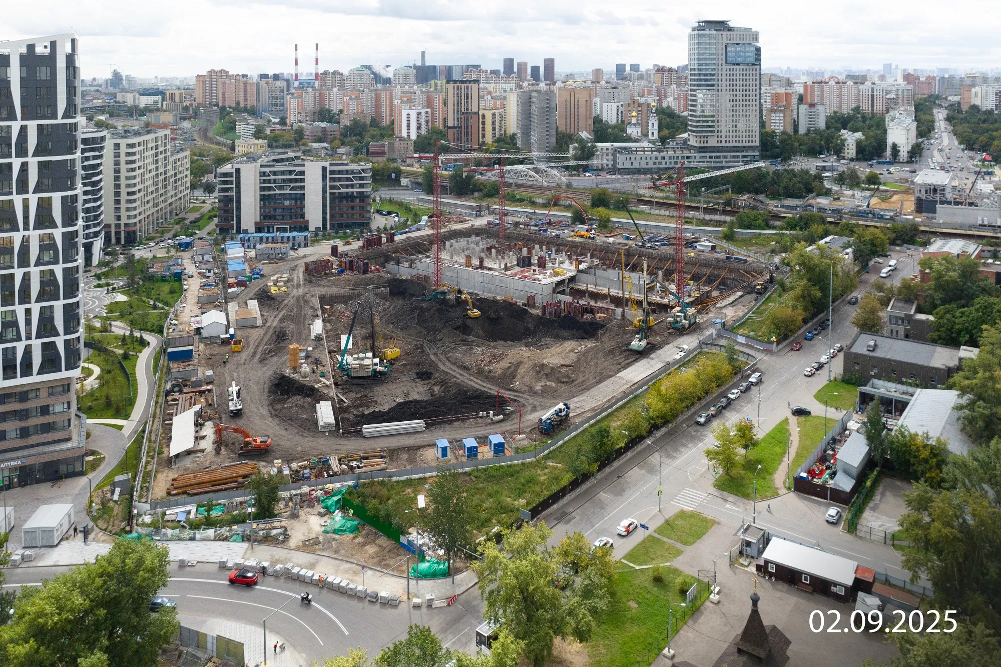 Райз ход строительства