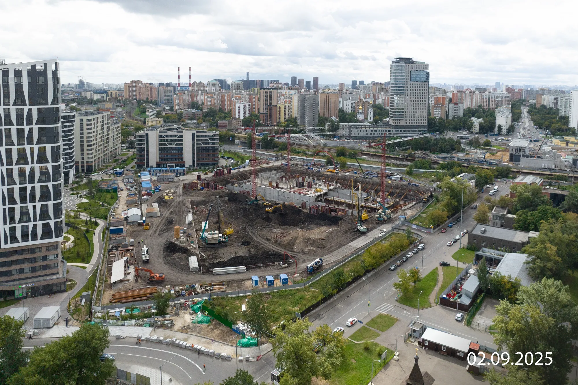 Райз ход строительства