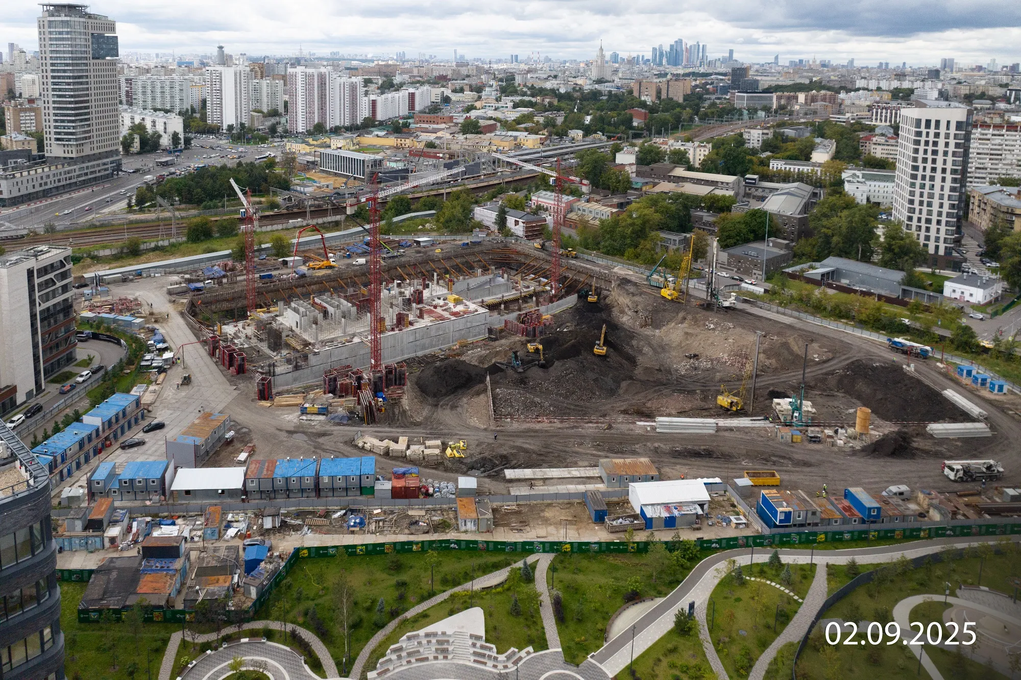 Райз ход строительства