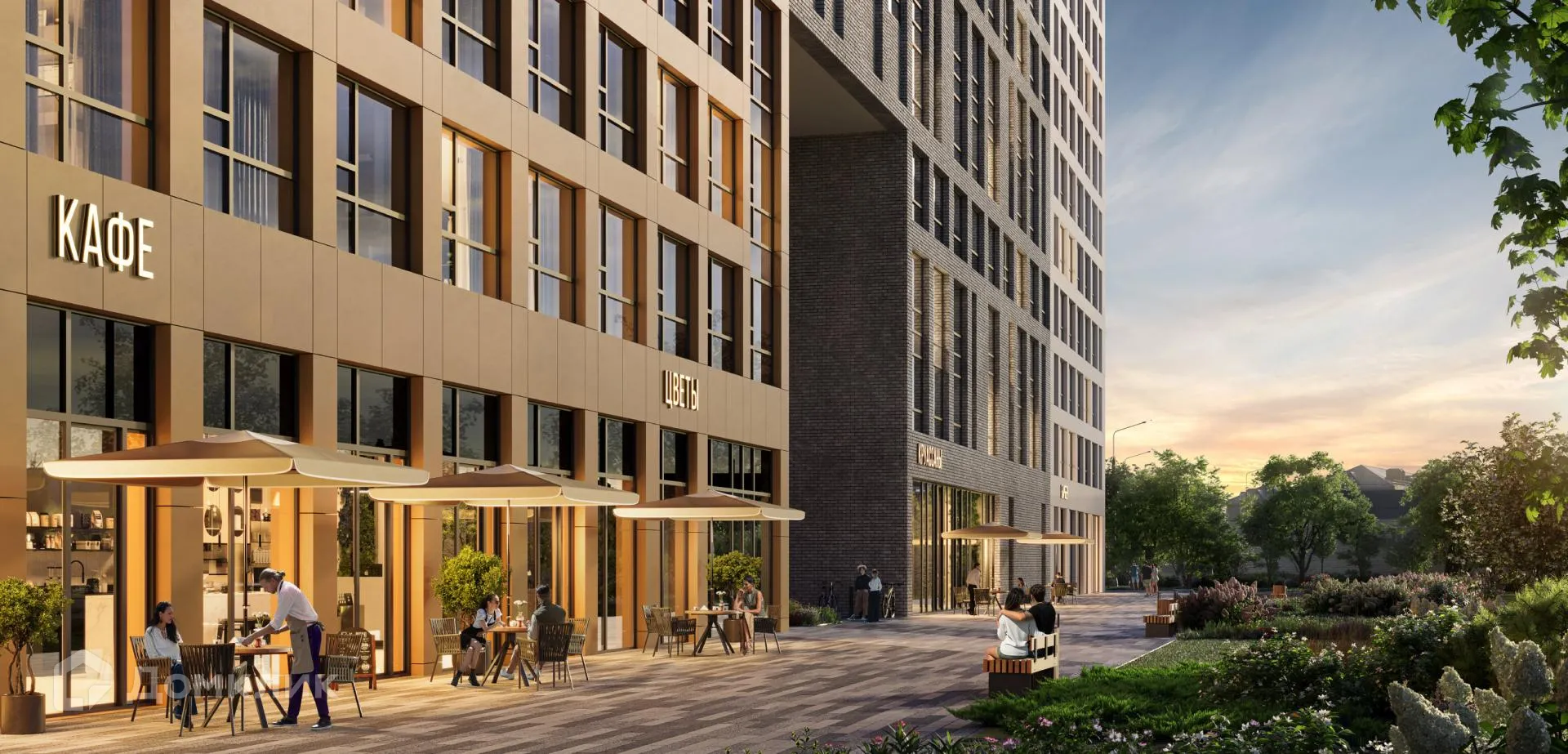 Планировка 2-комнатной квартиры 55.7 м² в ЖК «Нижегородская от Гранель», г. Москва — фото 11