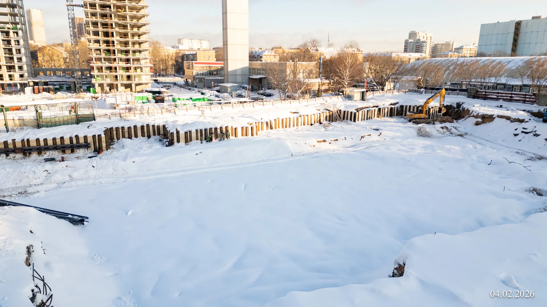 «Нижегородская от Гранель» ход строительства